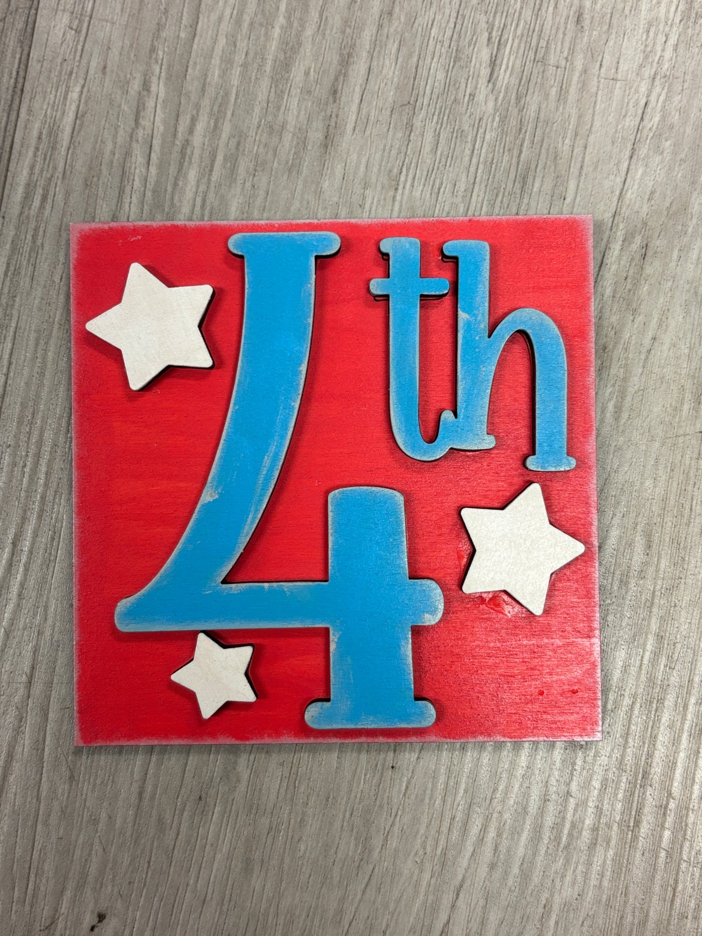 July 4th square inserts