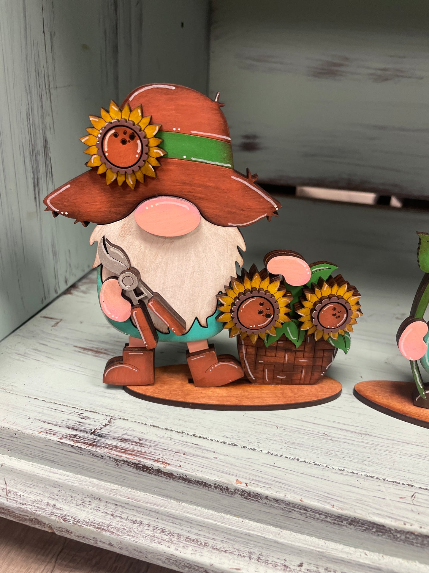 Mini sunflower gnomes