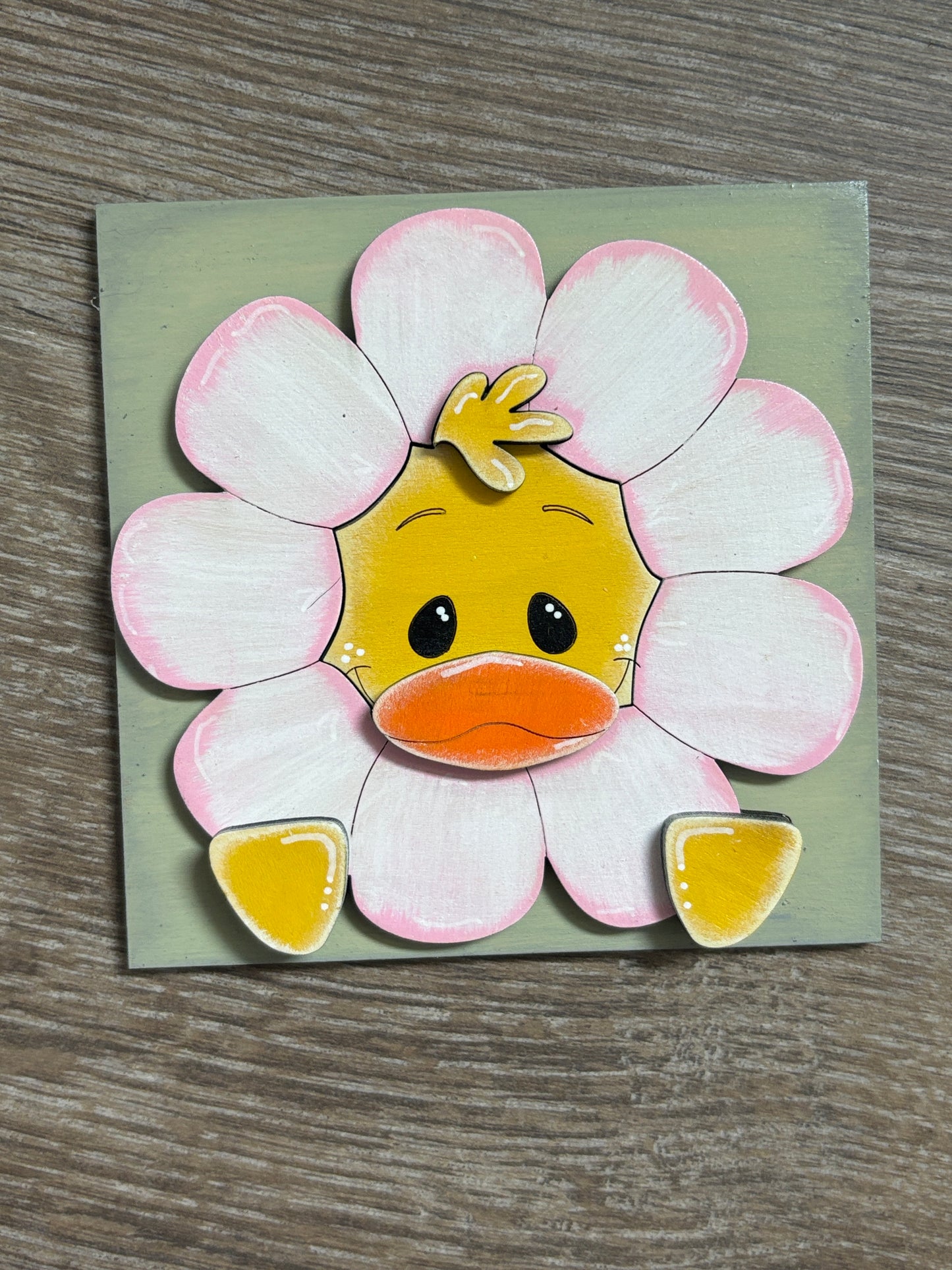 Spring ducks interchangeable square and rectangle inserts