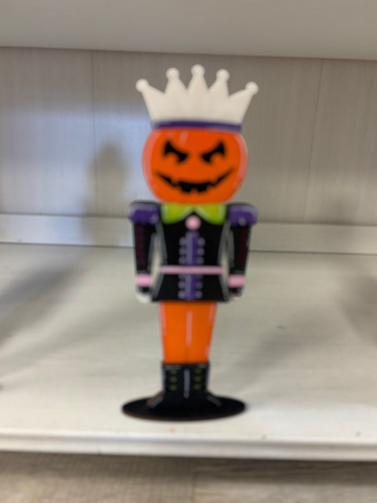 Mini standing Halloween nutcrackers