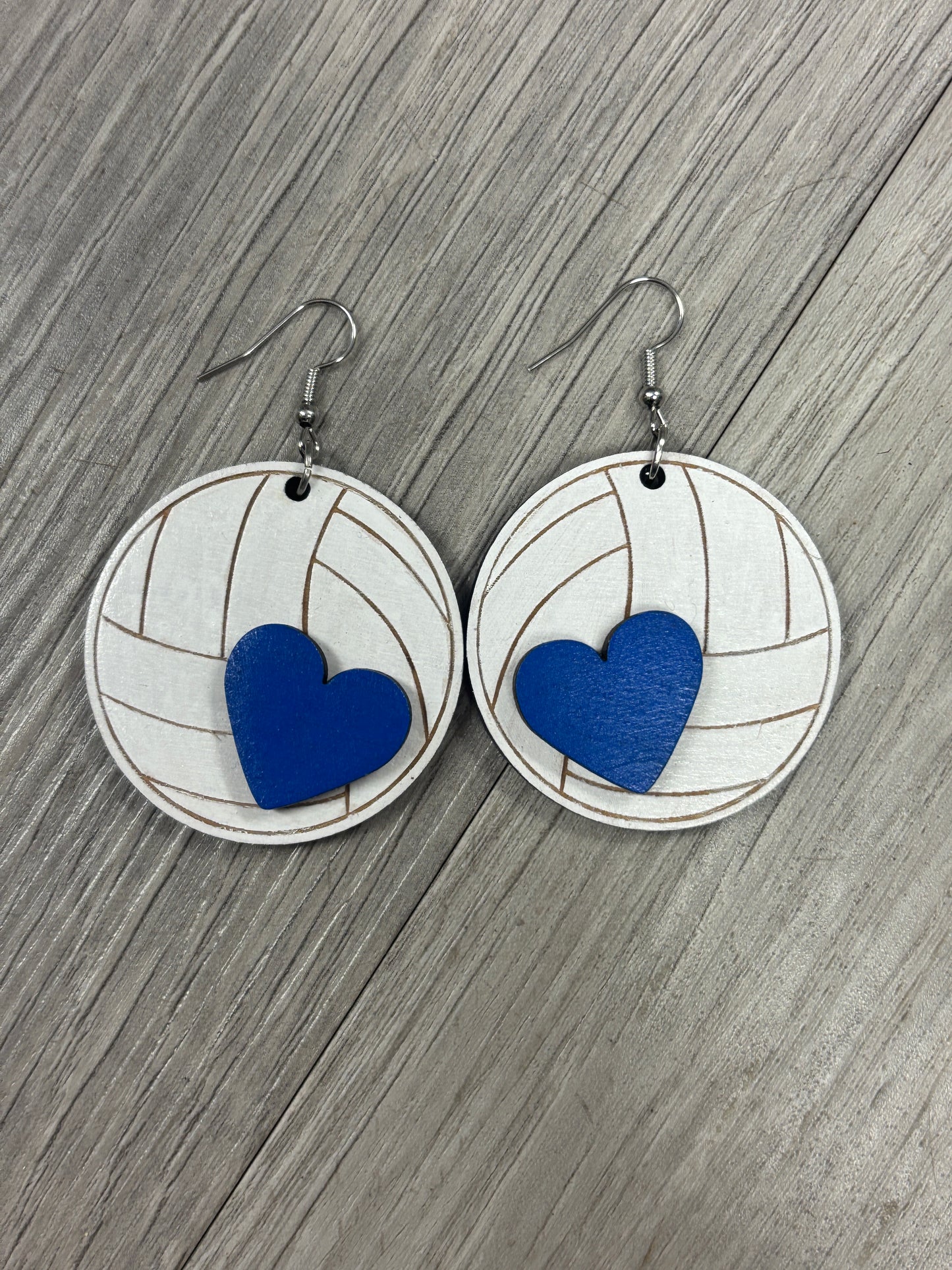 Volleyball earrings