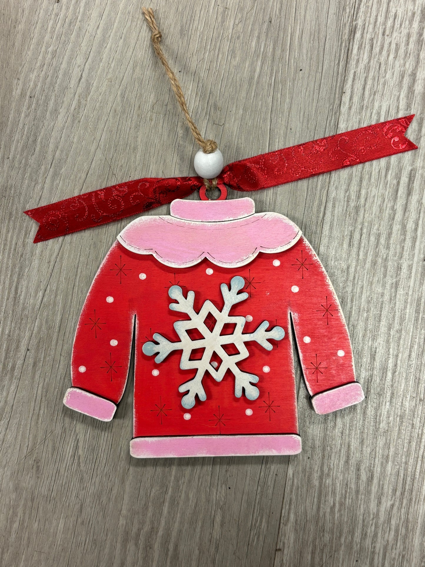 DIY ornament Kit- Christmas sweater