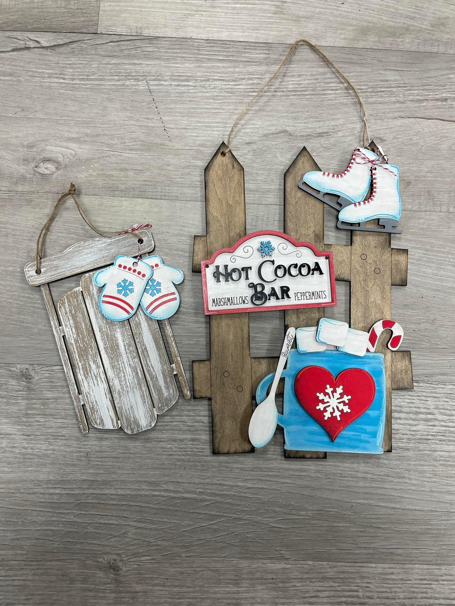 Hot cocoa interchangeable fence set