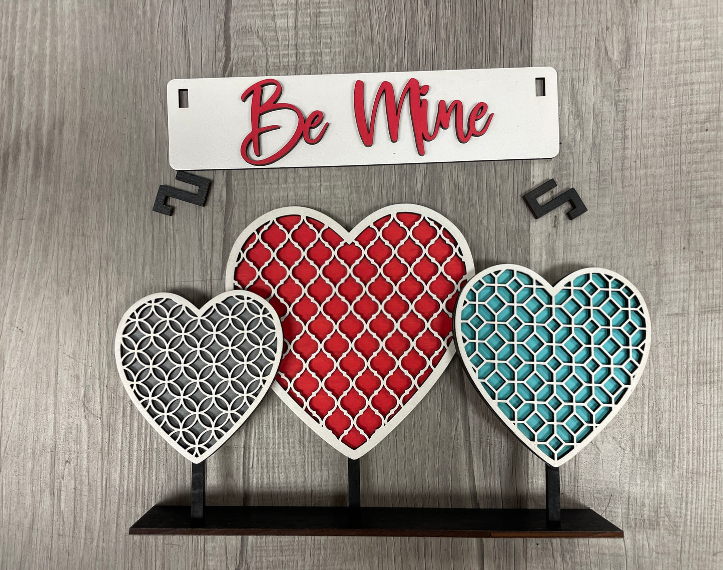 Valentine’s - Be Mine wagon/shelf/crate set