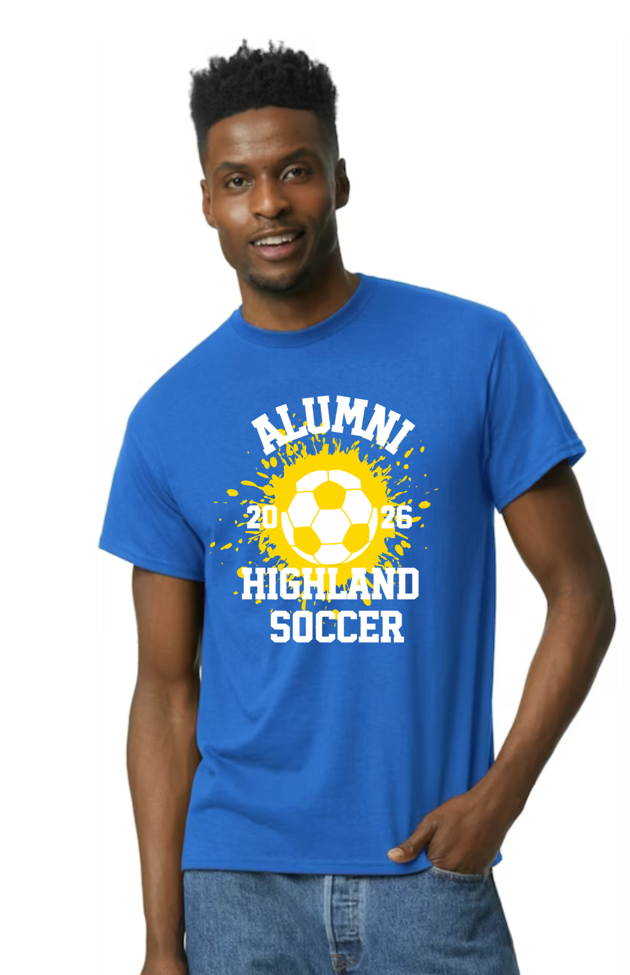 Splatter Alumni Gildan Soft style Tee