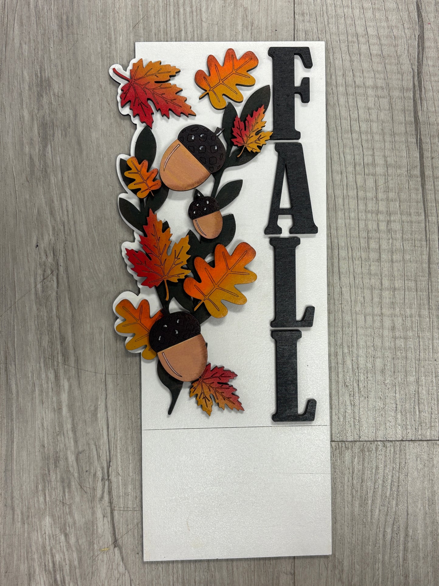 Interchangeable inserts for the Address sign