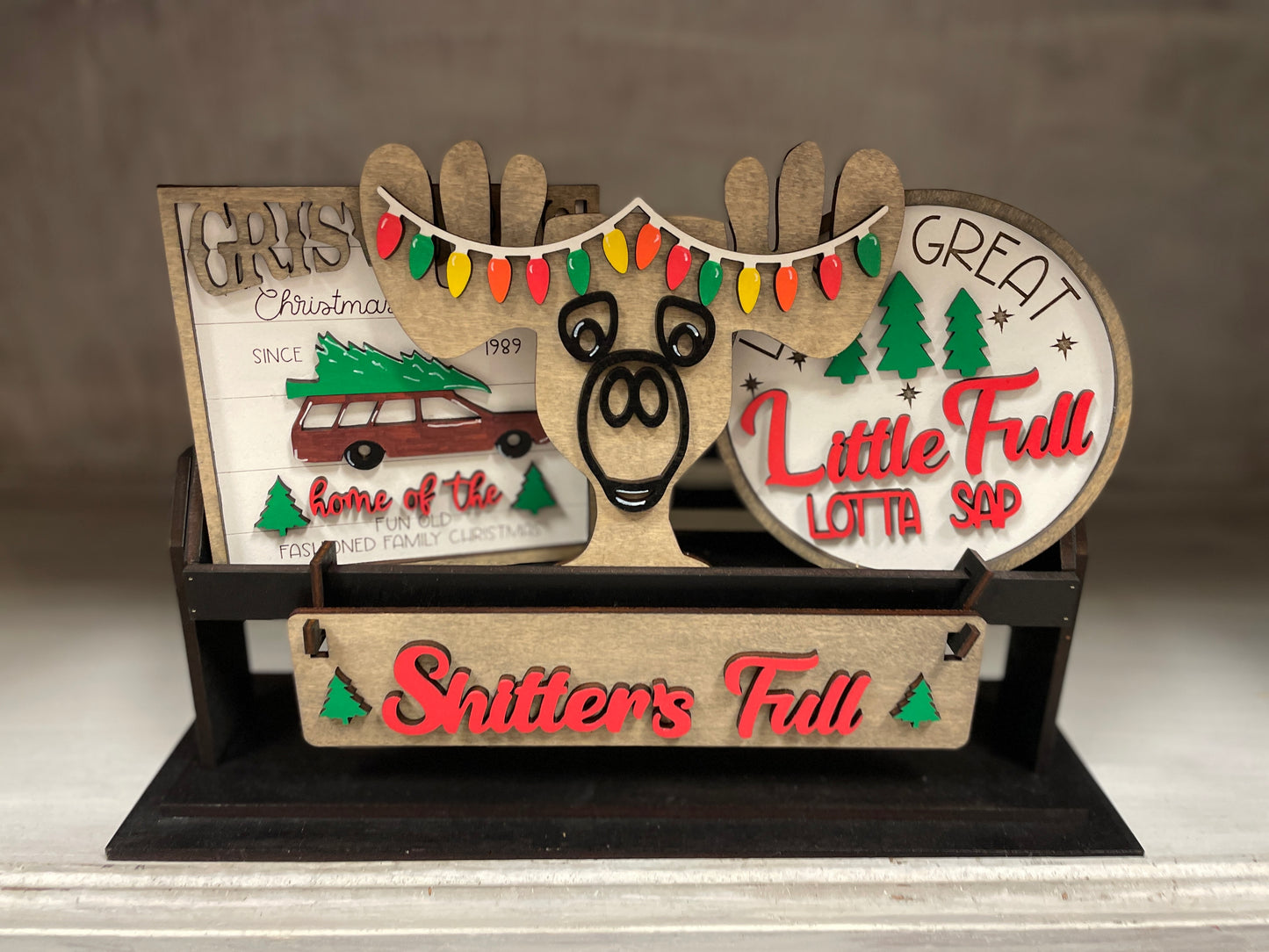 Shitter’s full interchangeable wagon/shelf insert set