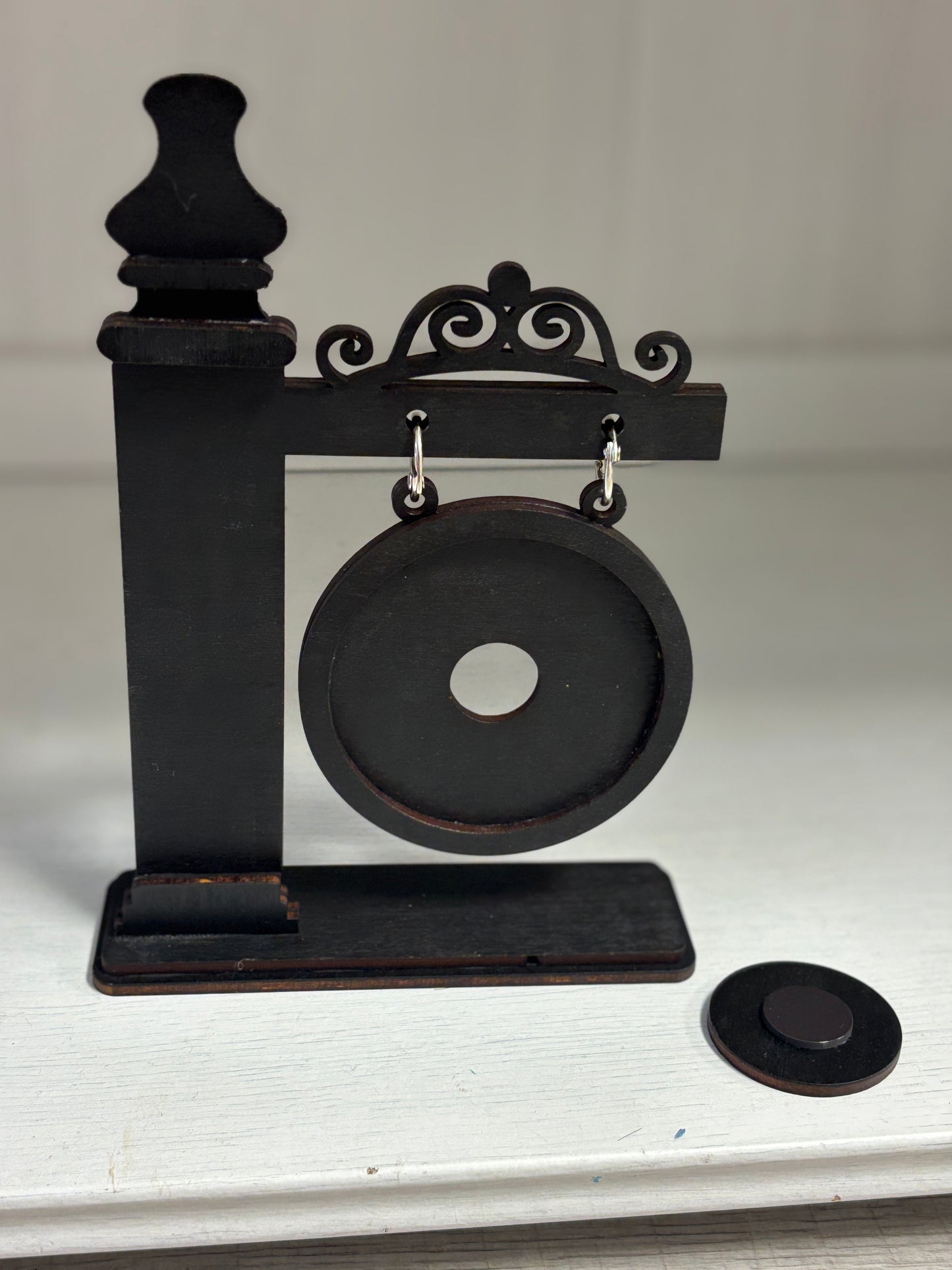 Mini post stand with interchangeable inserts