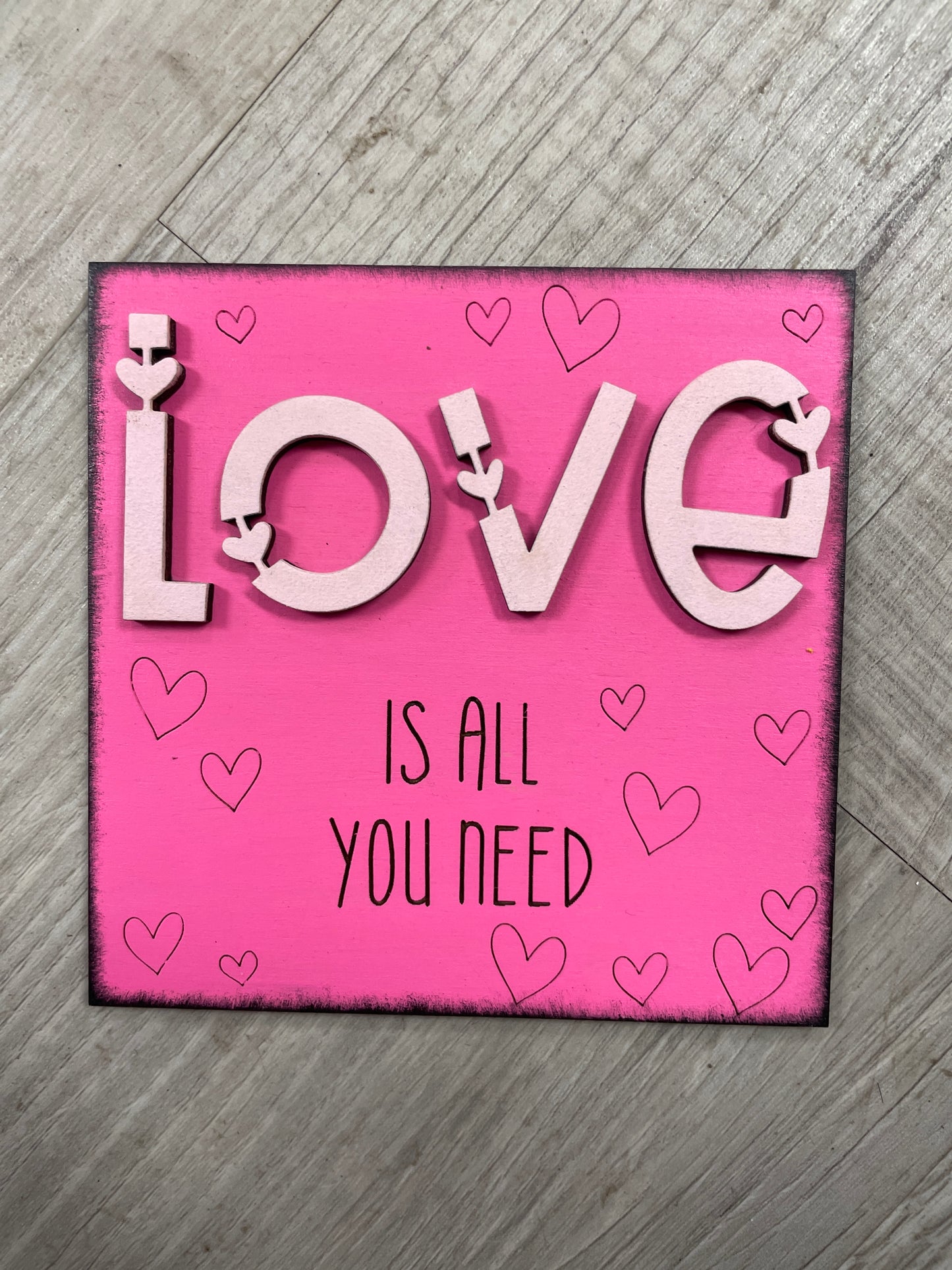 Valentine’s square inserts