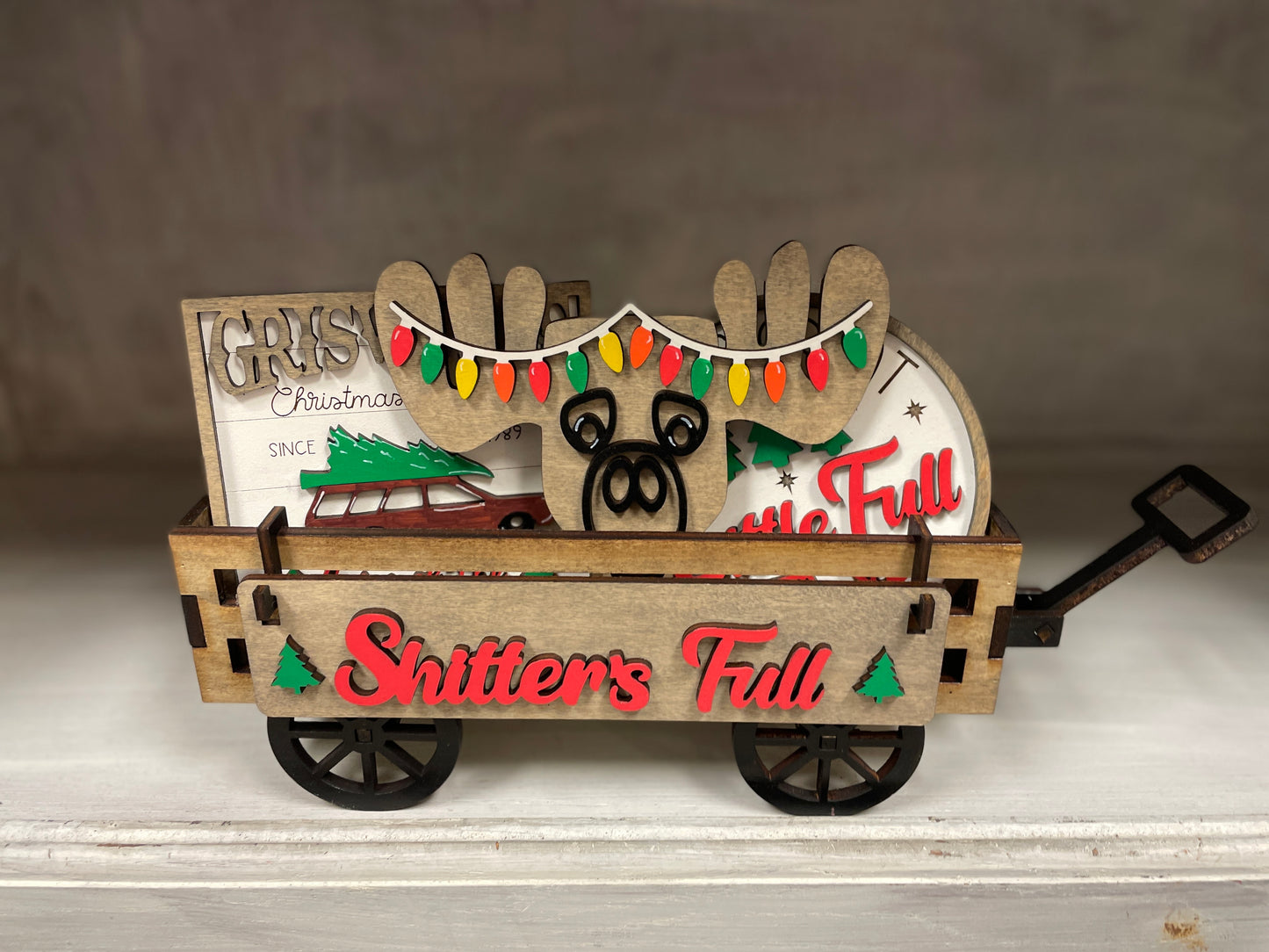 Shitter’s full interchangeable wagon/shelf insert set