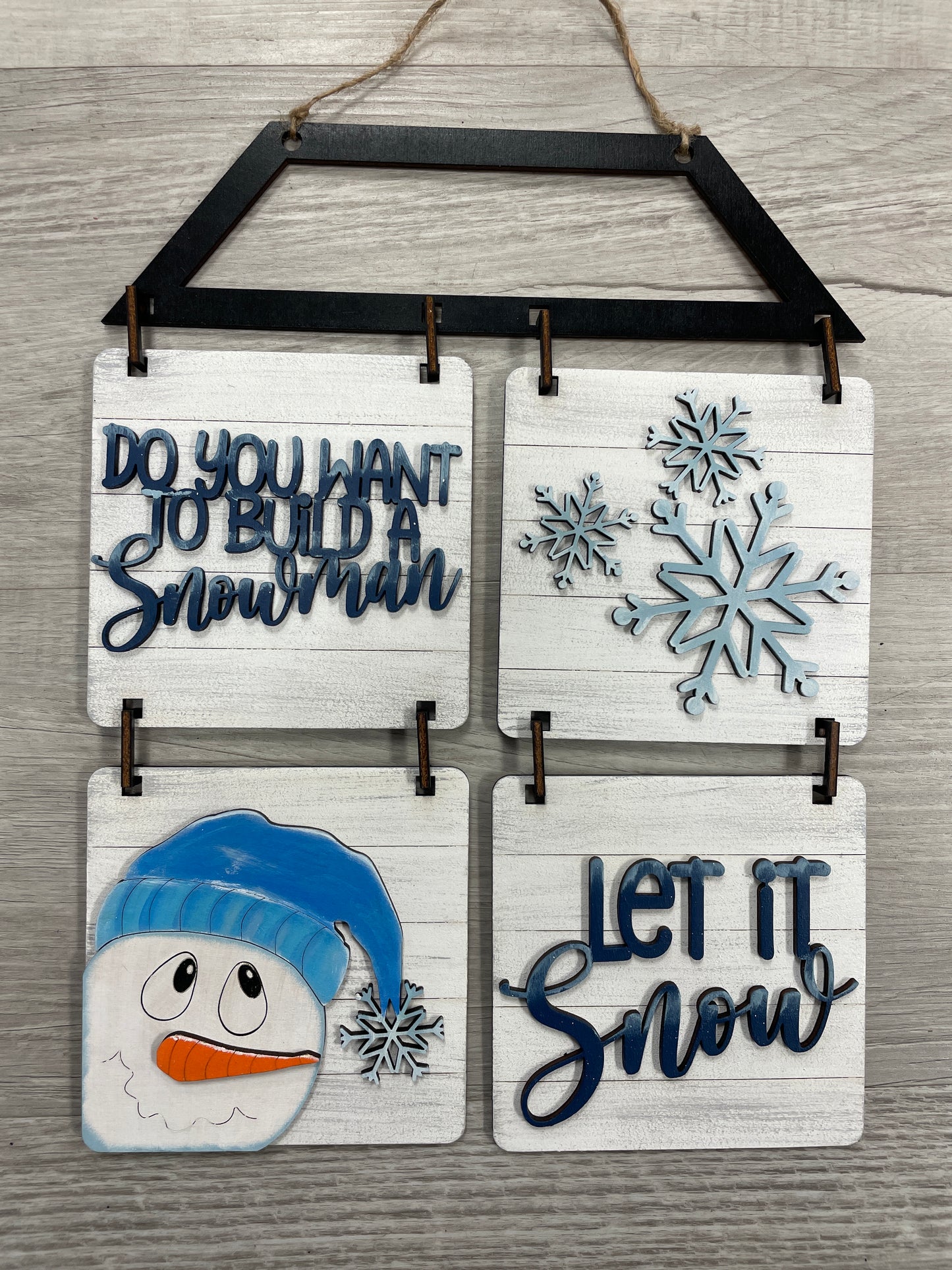 Winter /Christmas hanging tiles