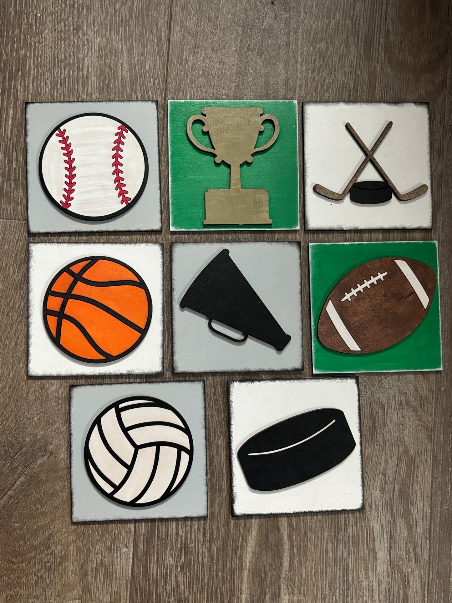 Sports square inserts