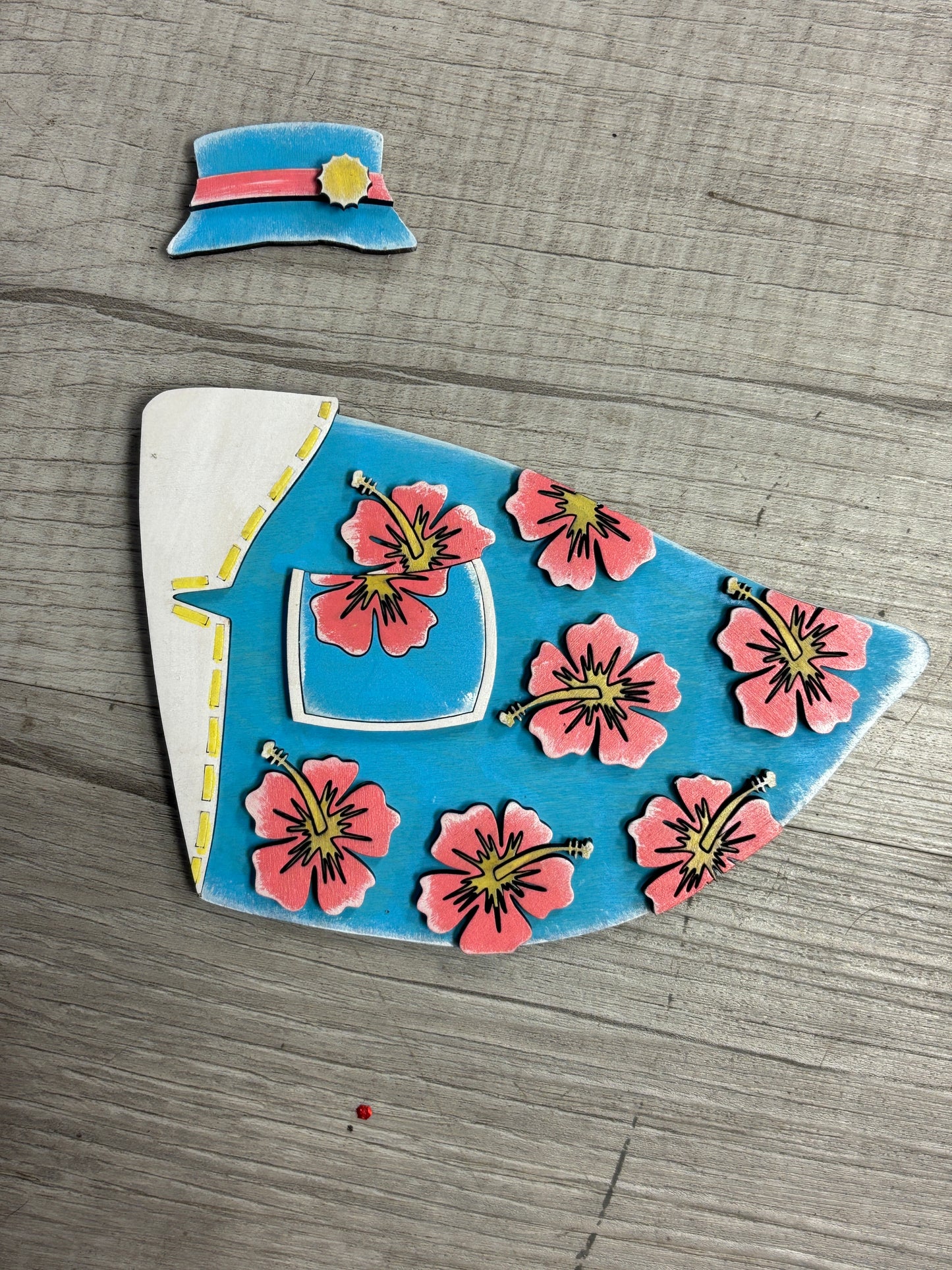 Interchangeable goose door hanger