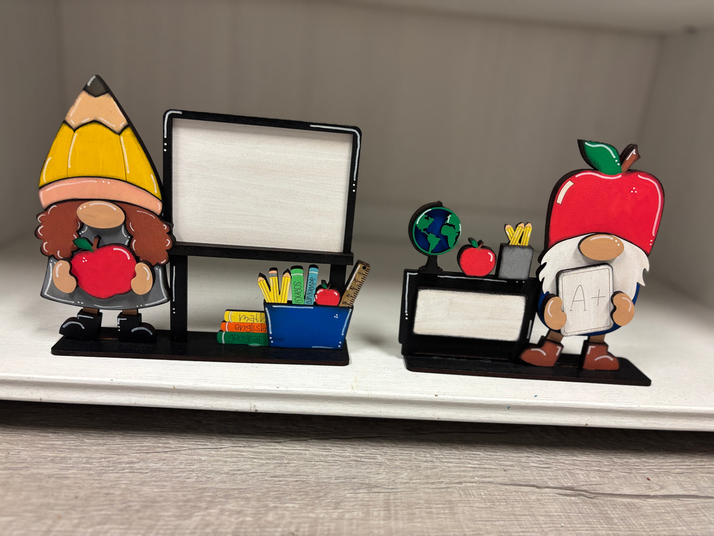 School Teacher gnome shelf sitters