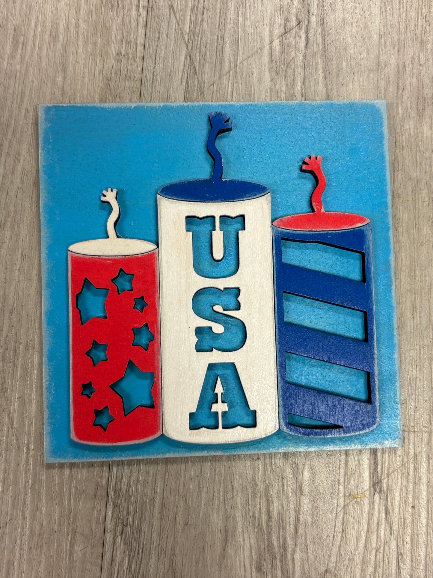 July 4th square inserts