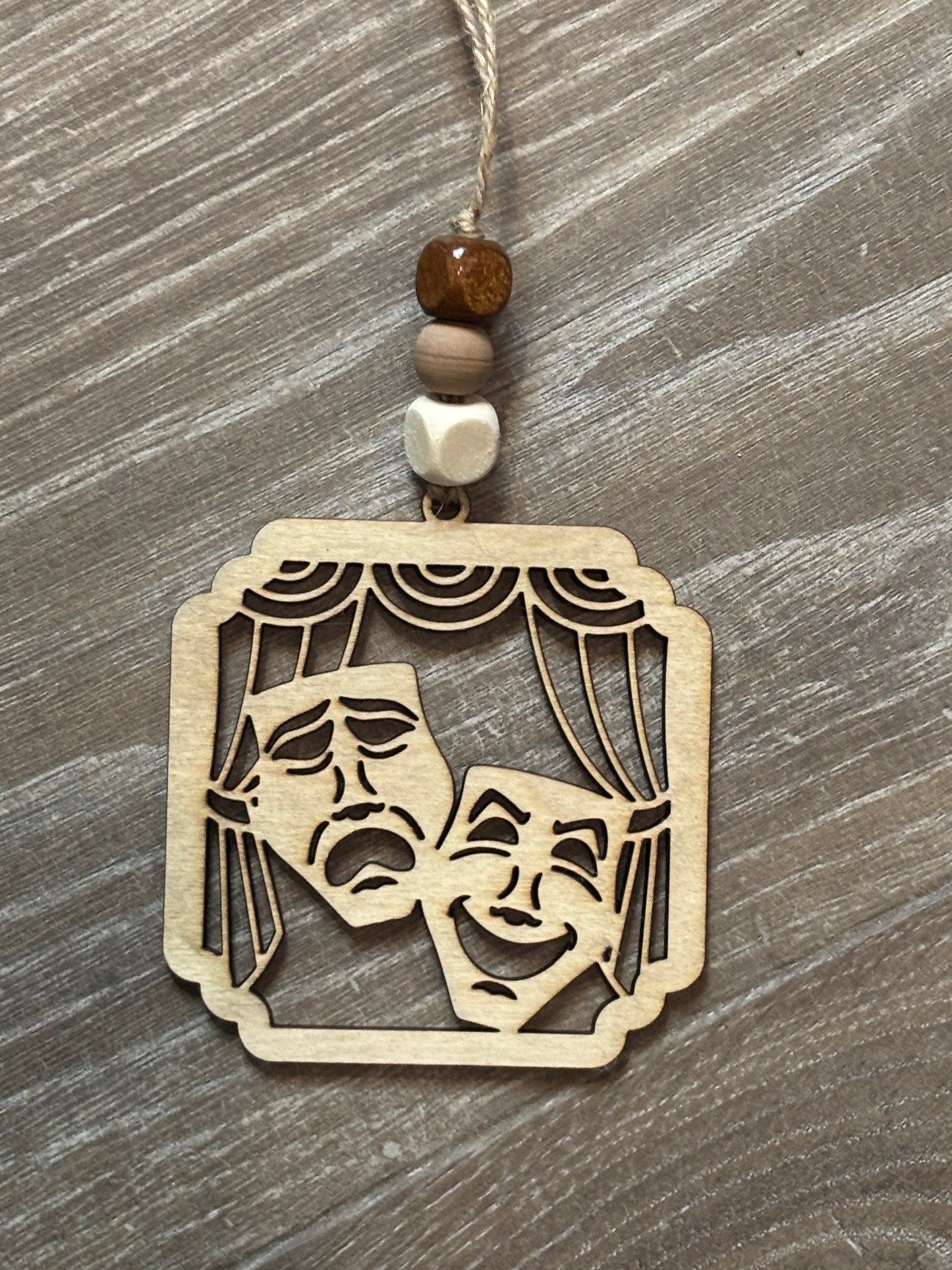 Heart of the stage theatre ornament