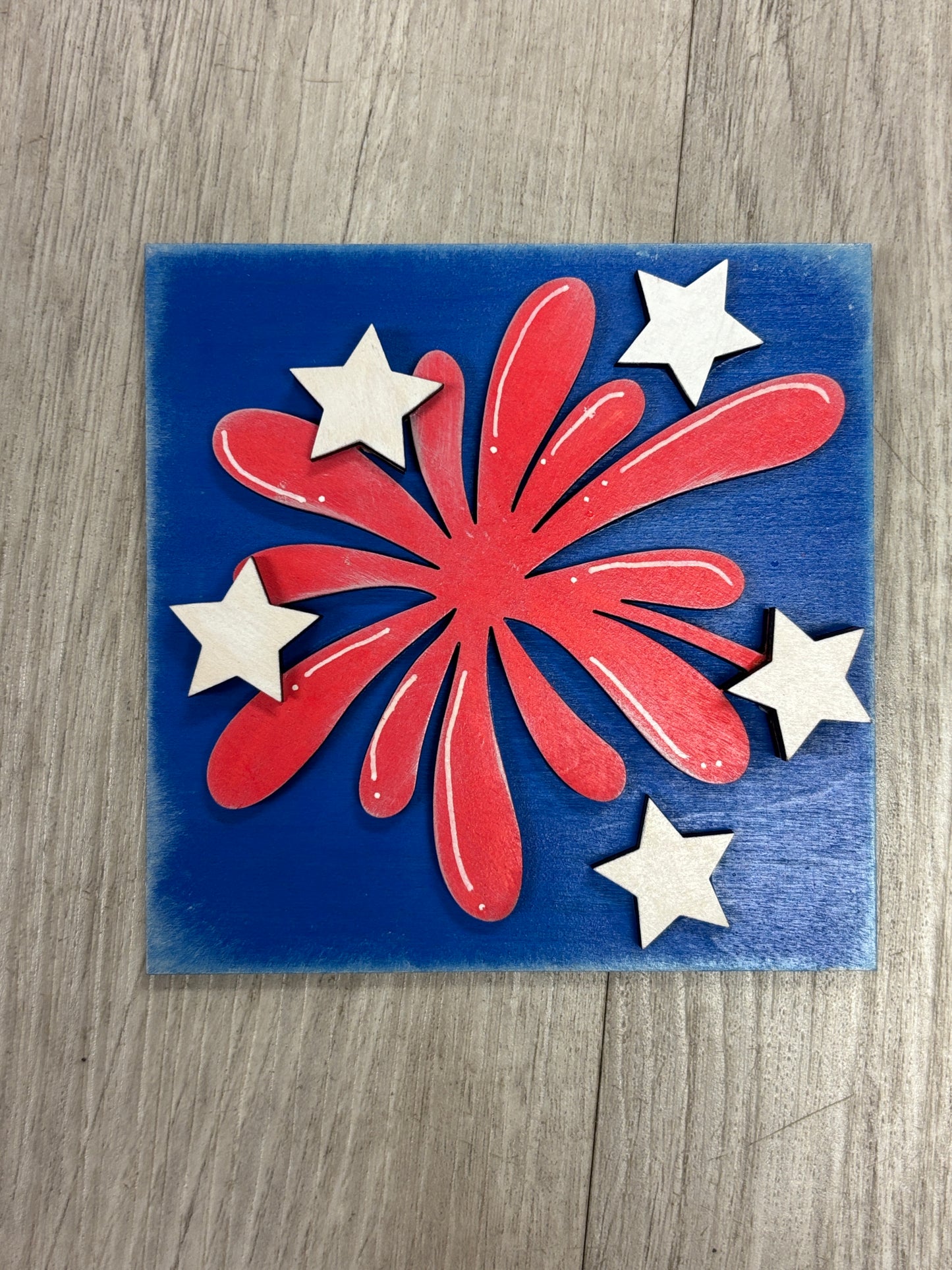 July 4th square inserts