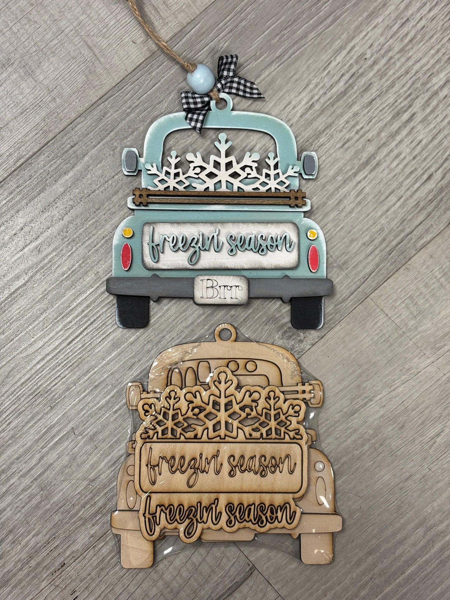 DIY ornament Kit- Christmas truck