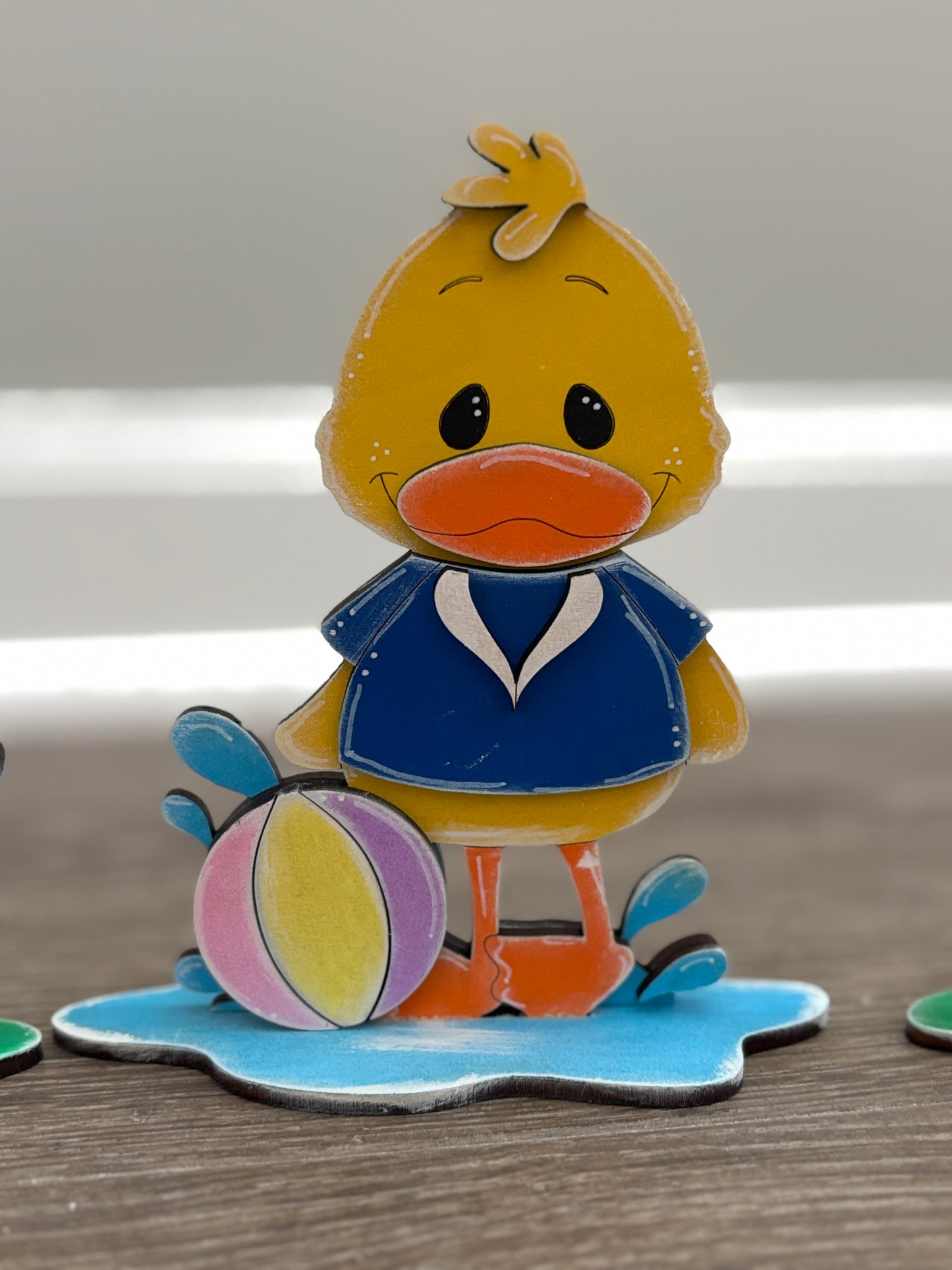 Mini standing summer ducks
