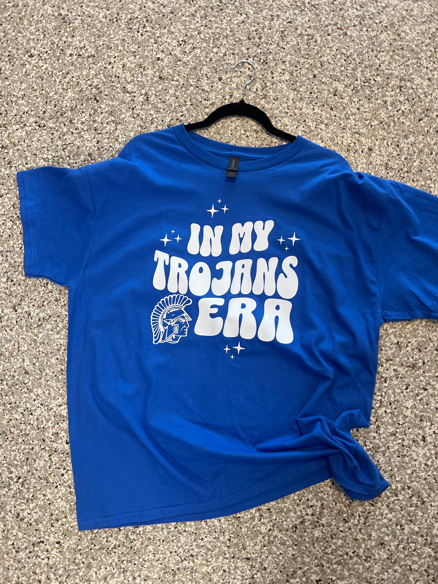 In my Trojan era tee
