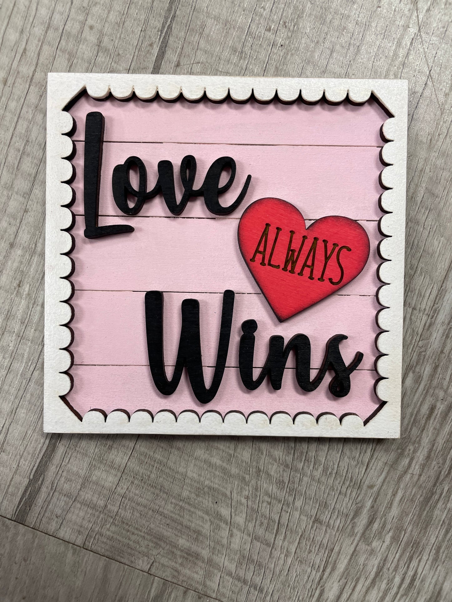 Valentine’s square inserts