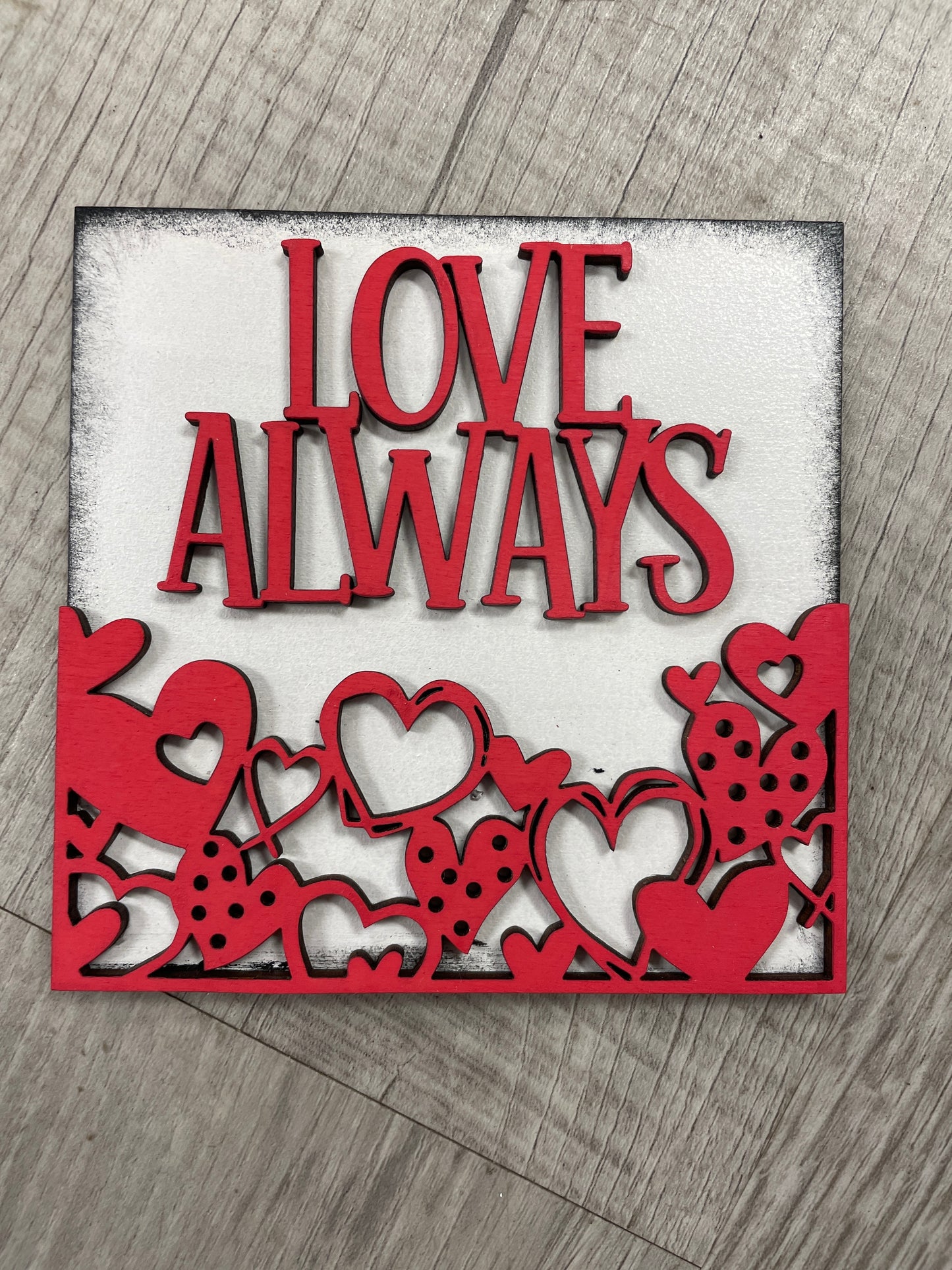 Valentine’s square inserts