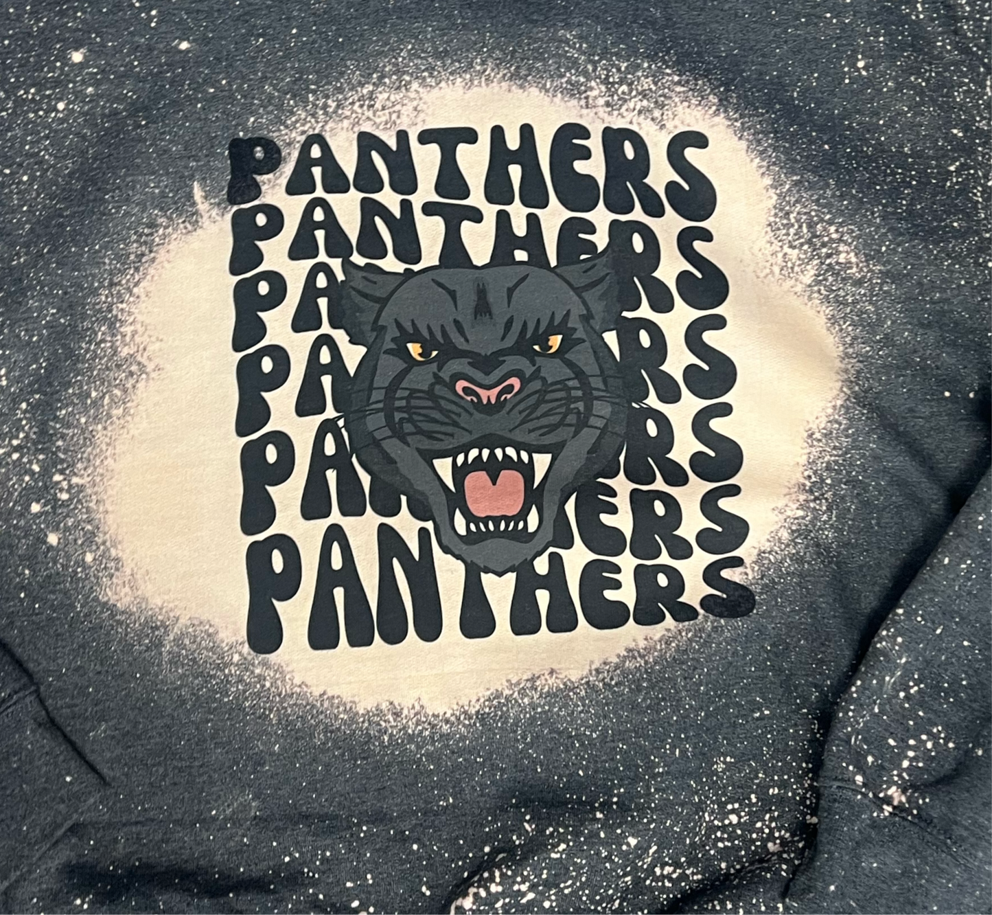 Panthers on repeat t-shirt