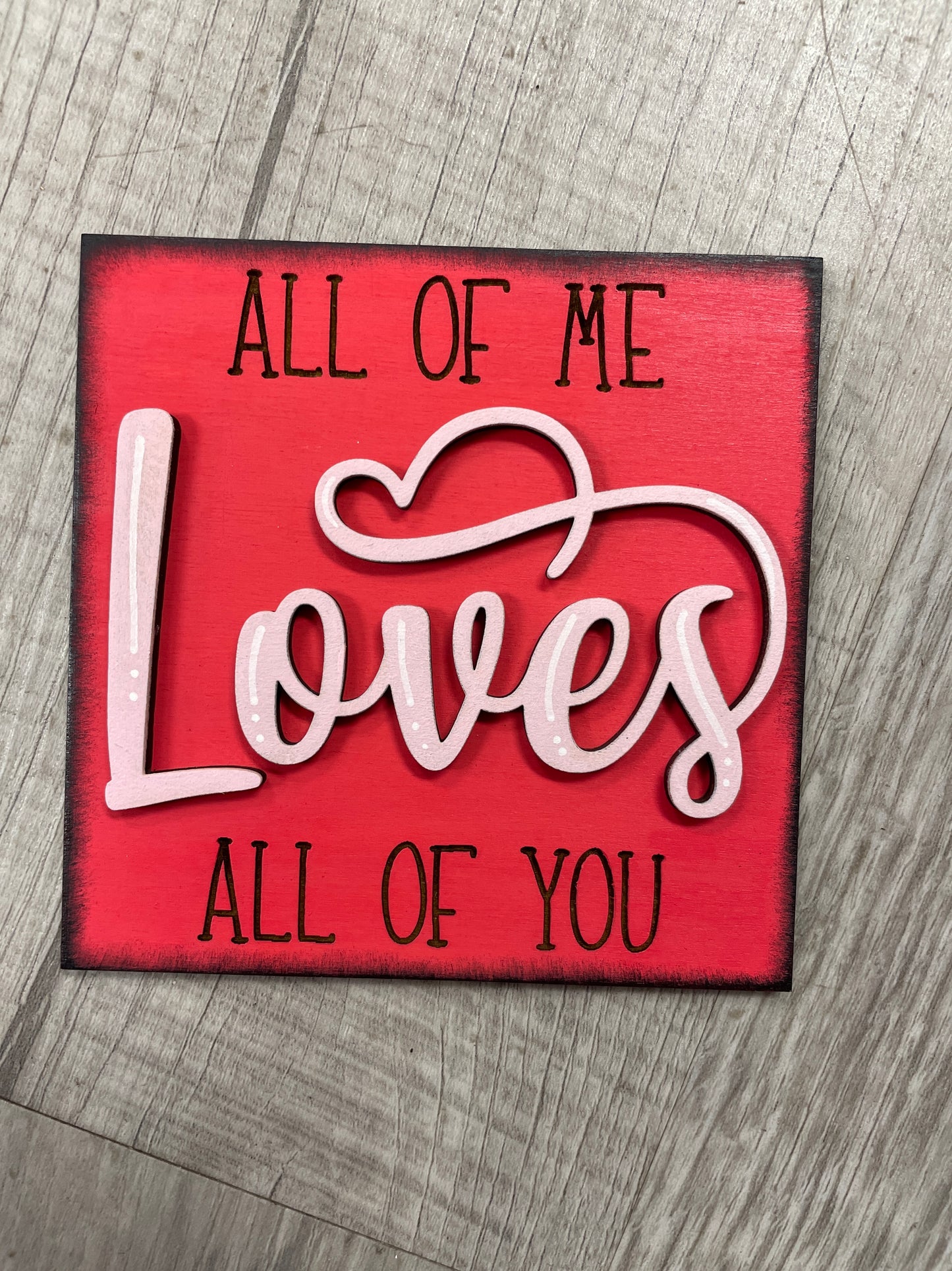 Valentine’s square inserts