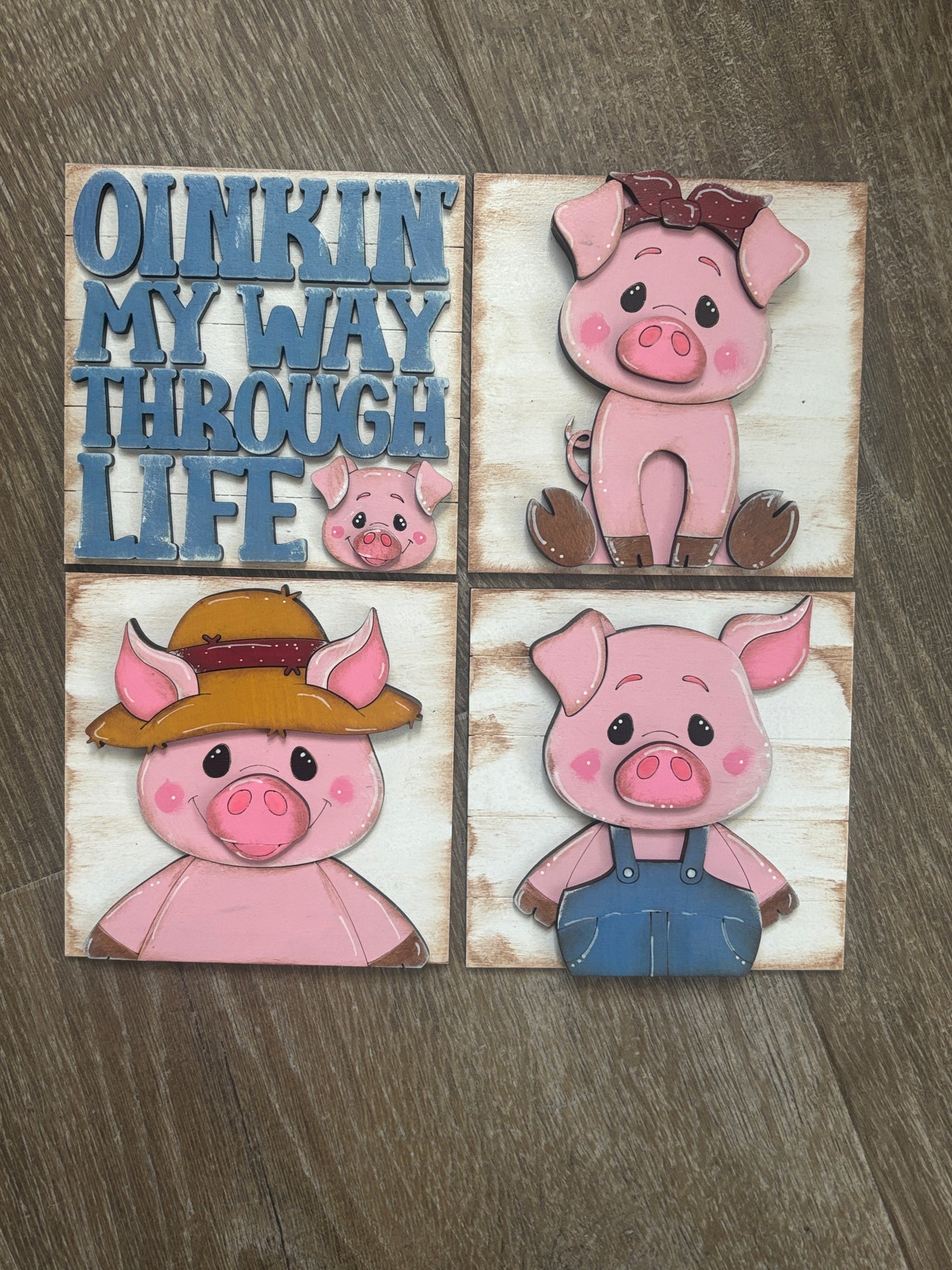 Pig square inserts
