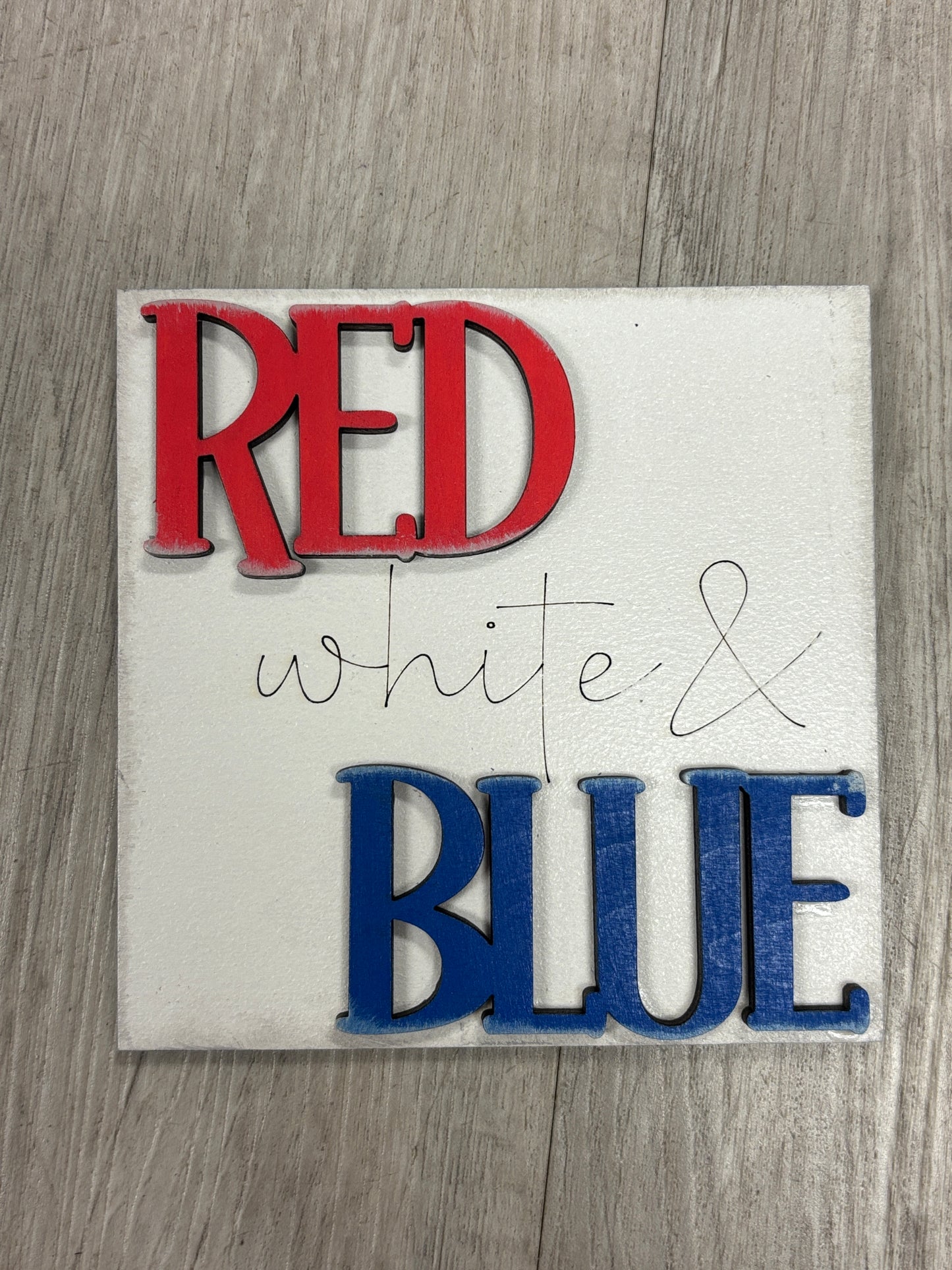 July 4th square inserts