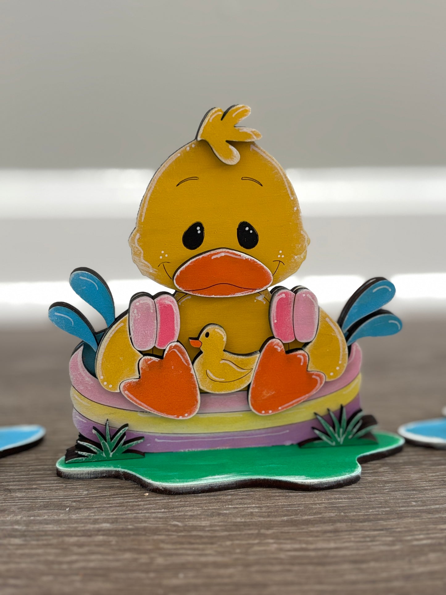 Mini standing summer ducks