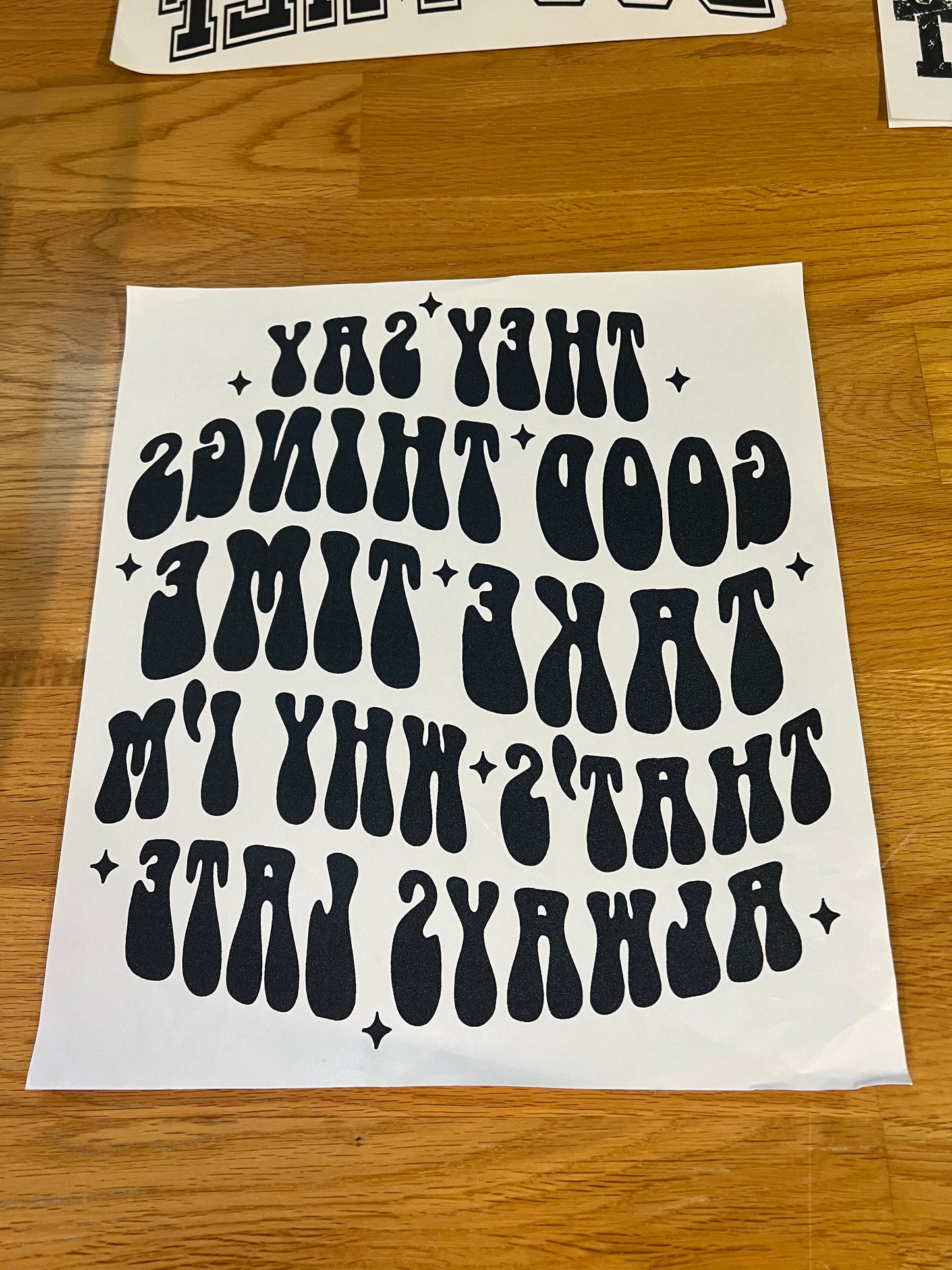 They say good things take time