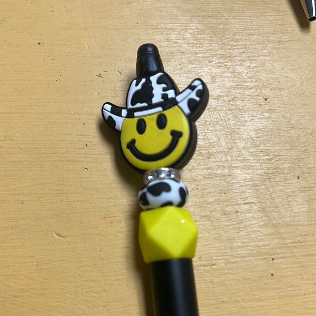 Cowboy smile face pen