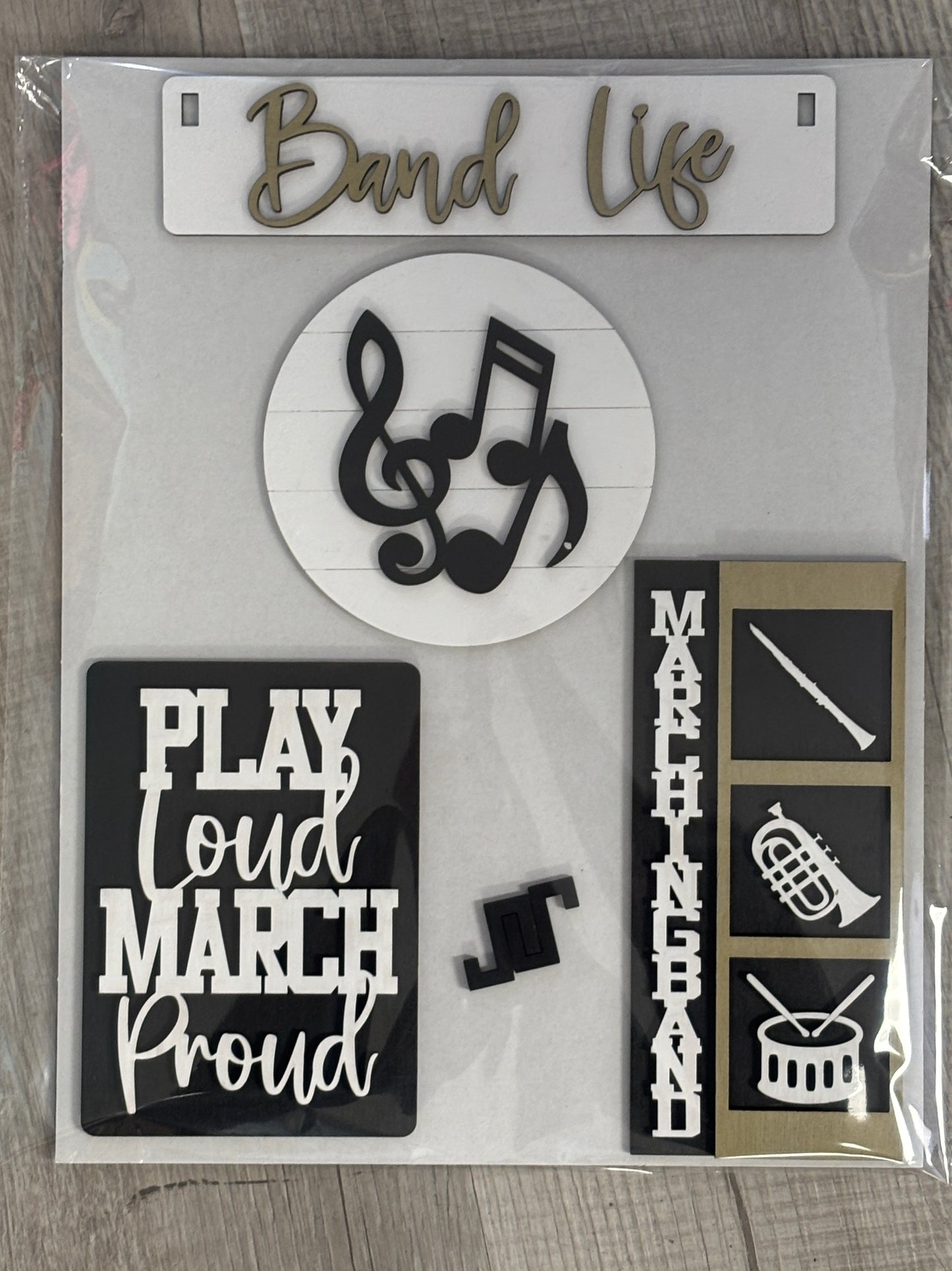 Band life wagon/shelf set