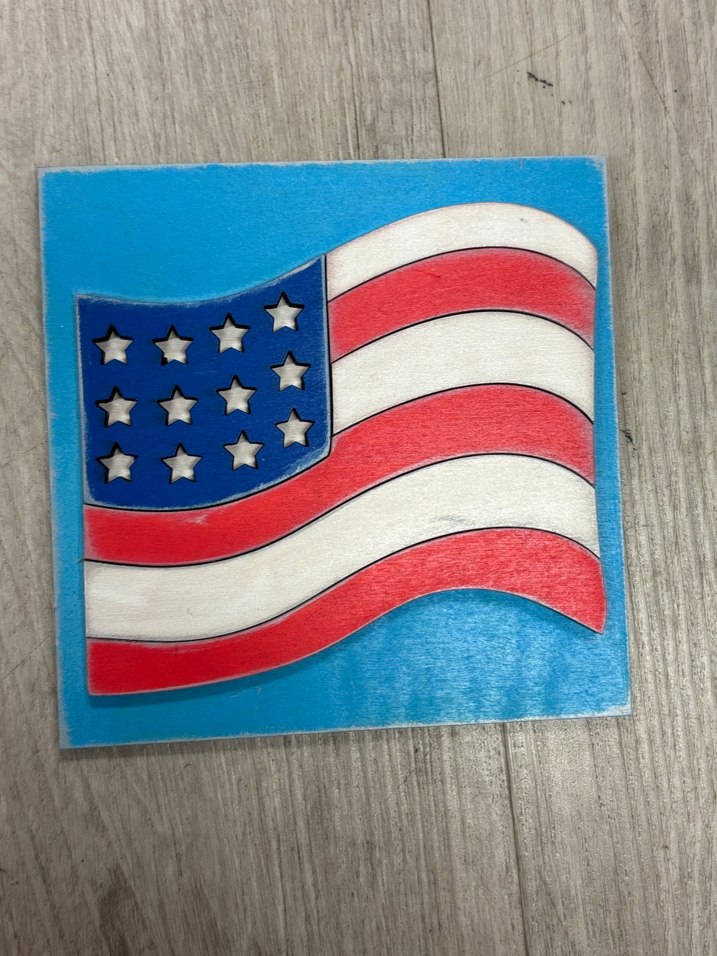 July 4th square inserts