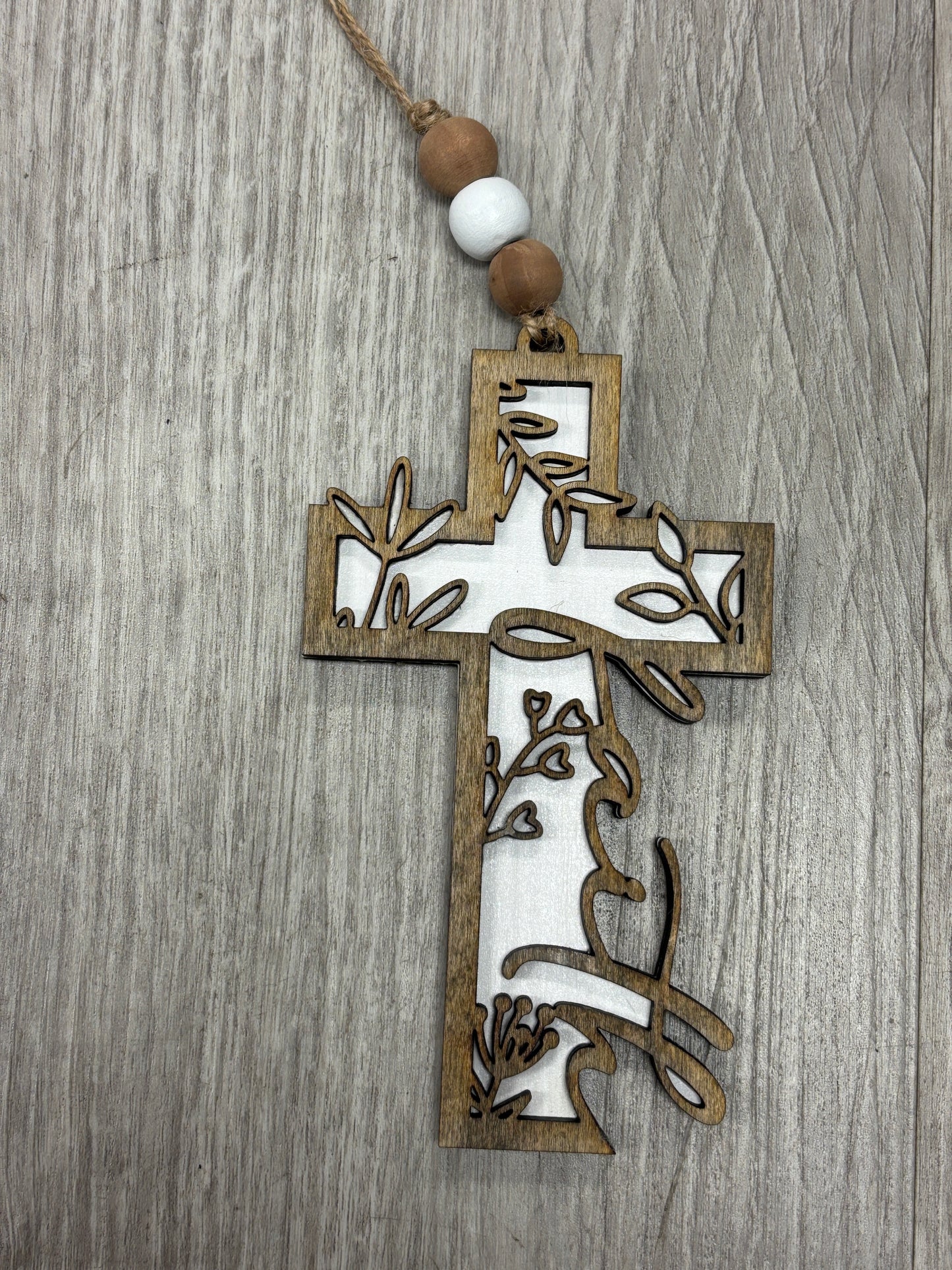 Cross car charms