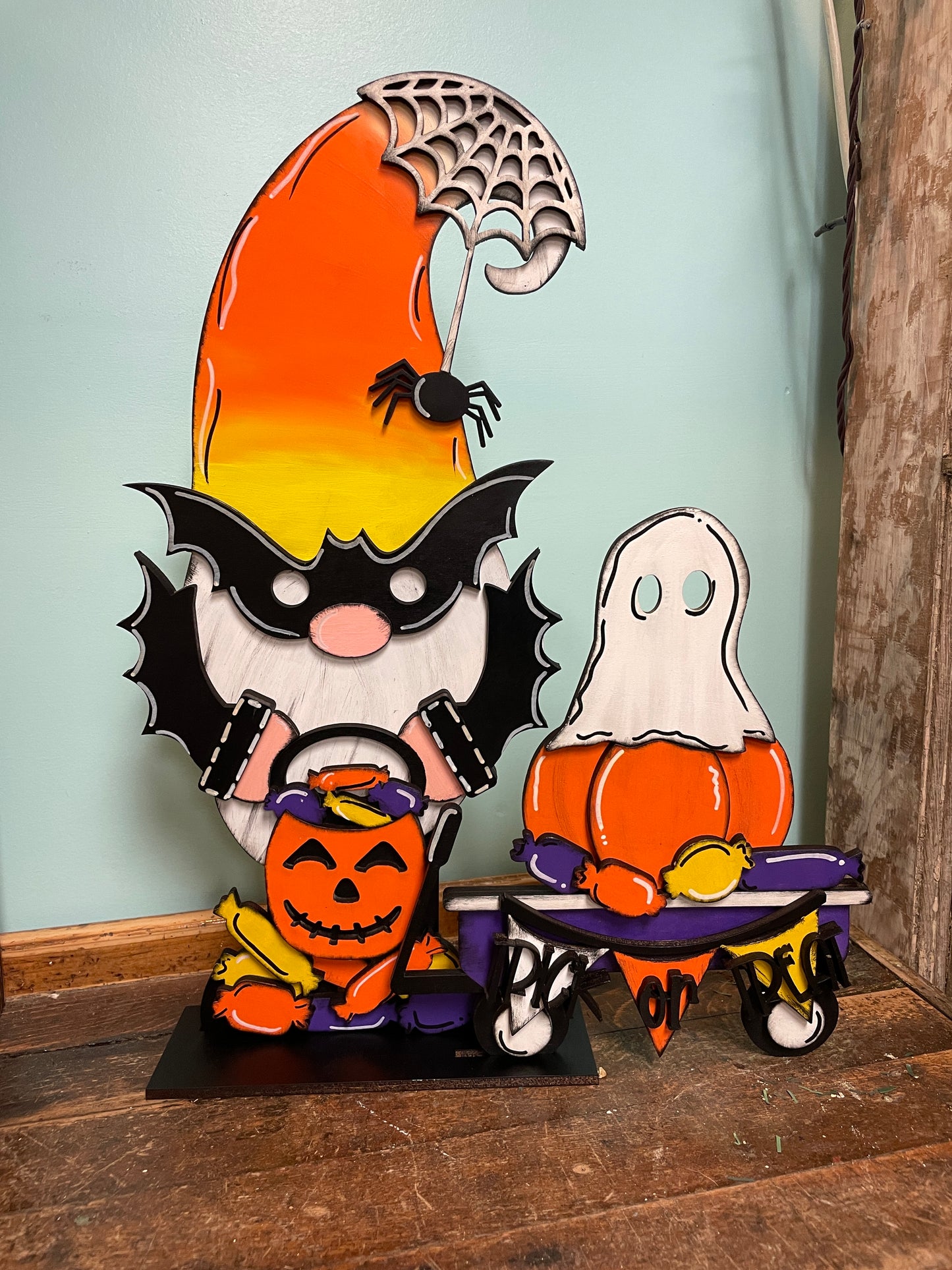 Tall Halloween gnome