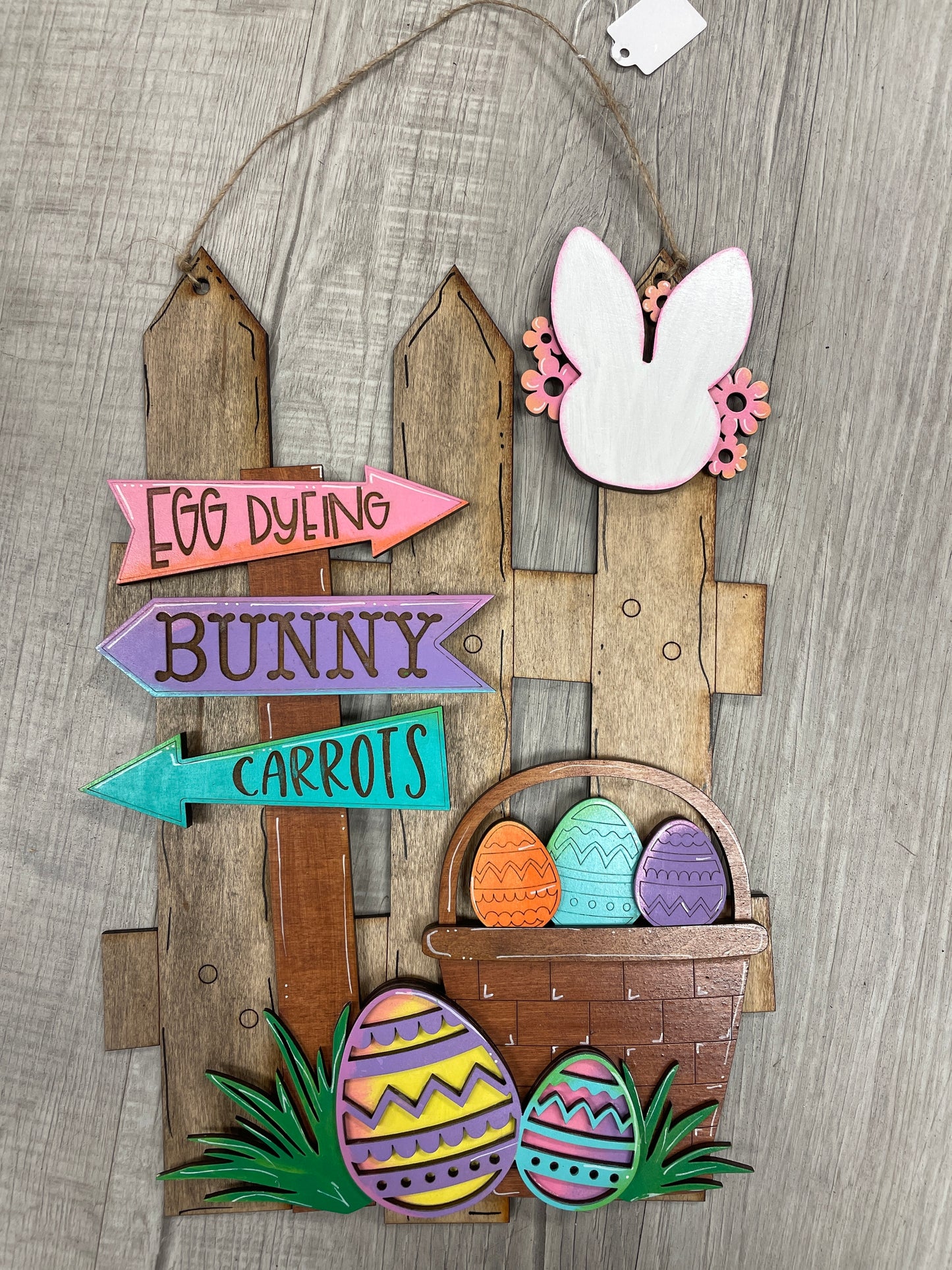 Easter basket interchangeable fence set