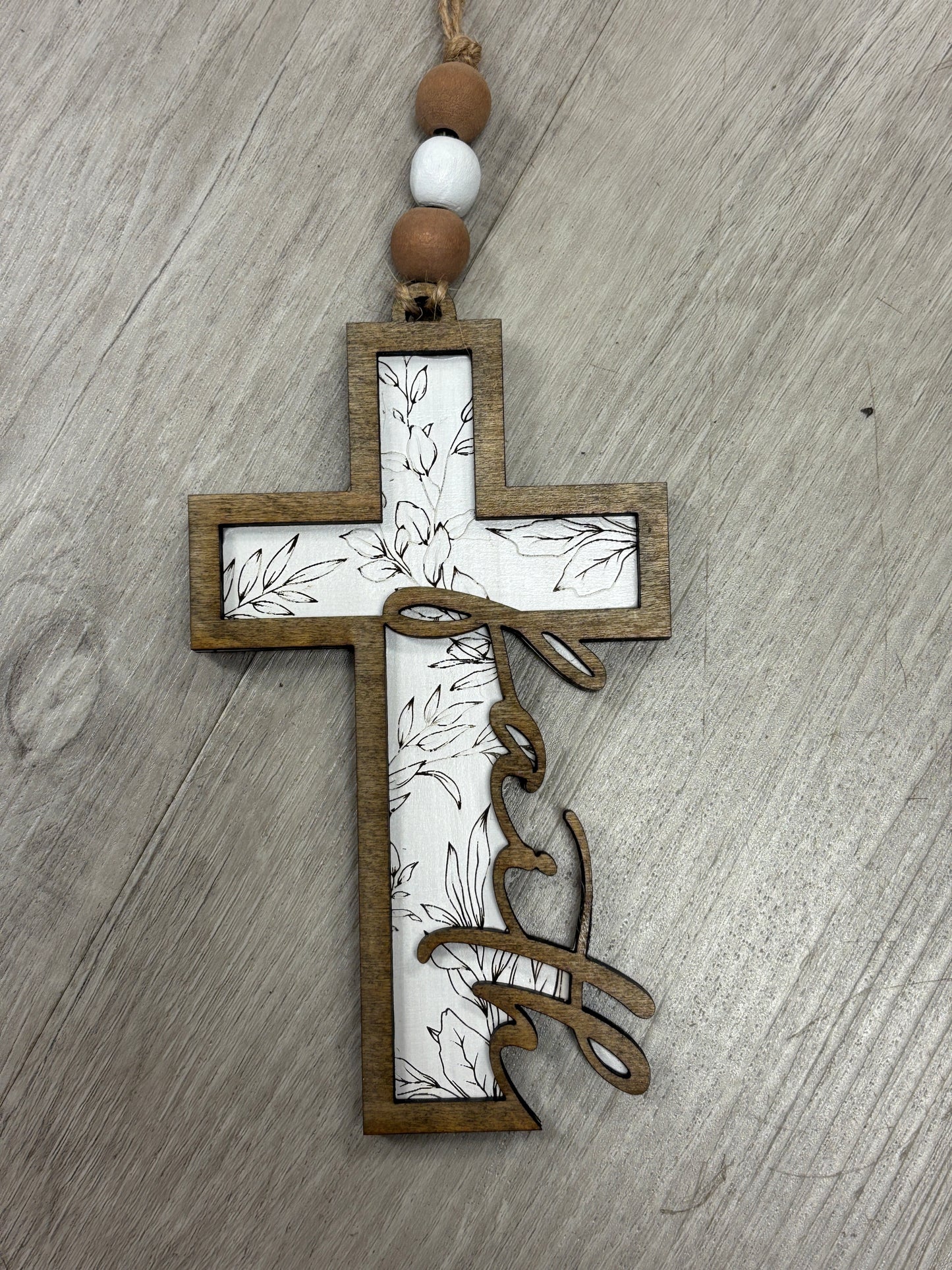 Cross car charms