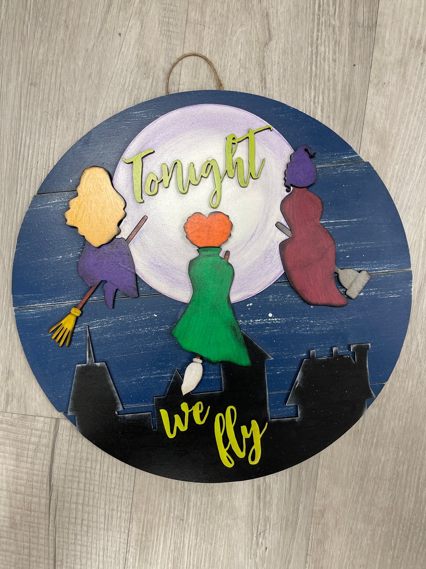Tonight we fly door hanger