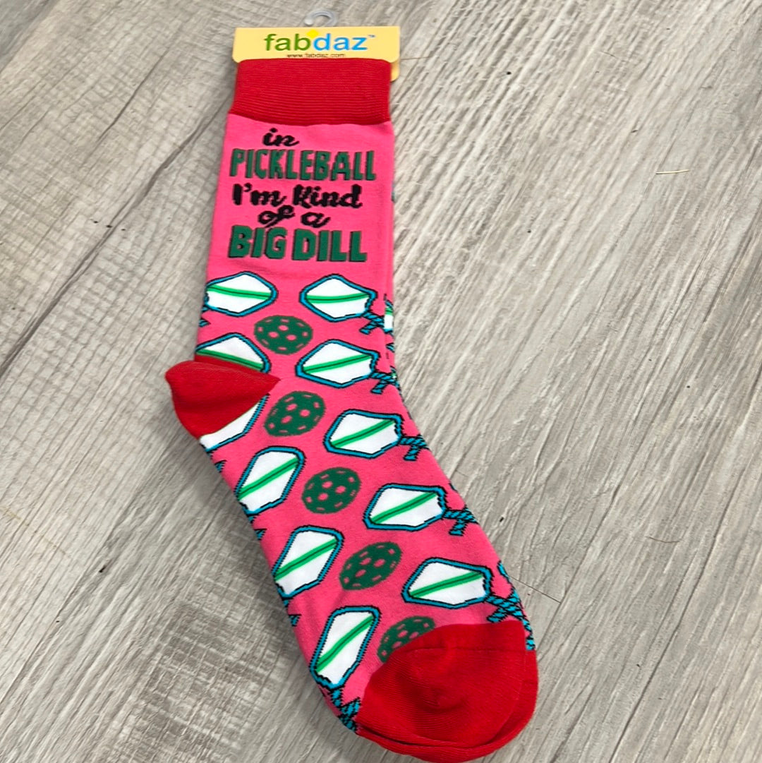 In pickle ball I’m kind of a big dill