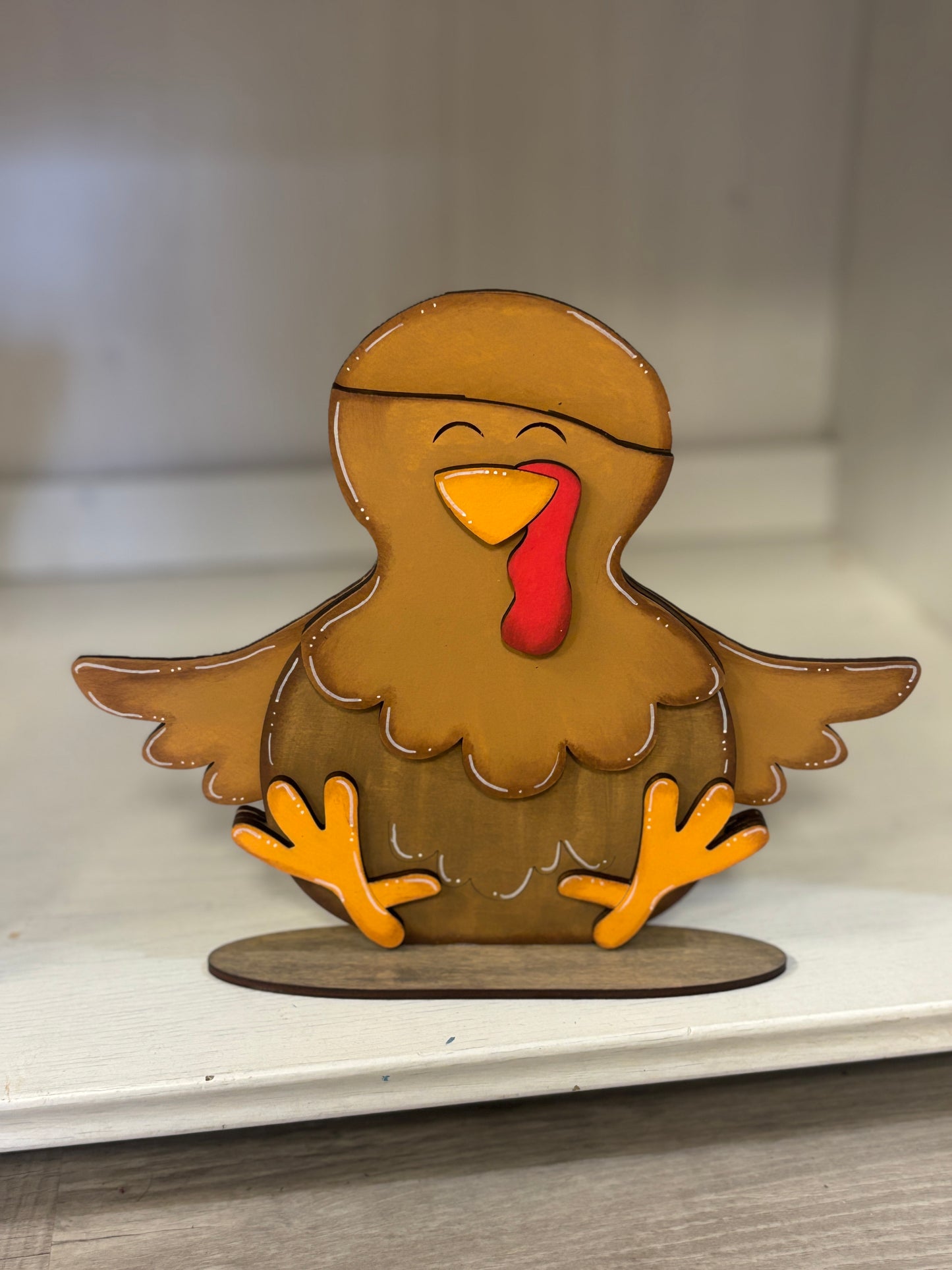 Standing Animals & gnomes with interchangeable hats (sold separately)