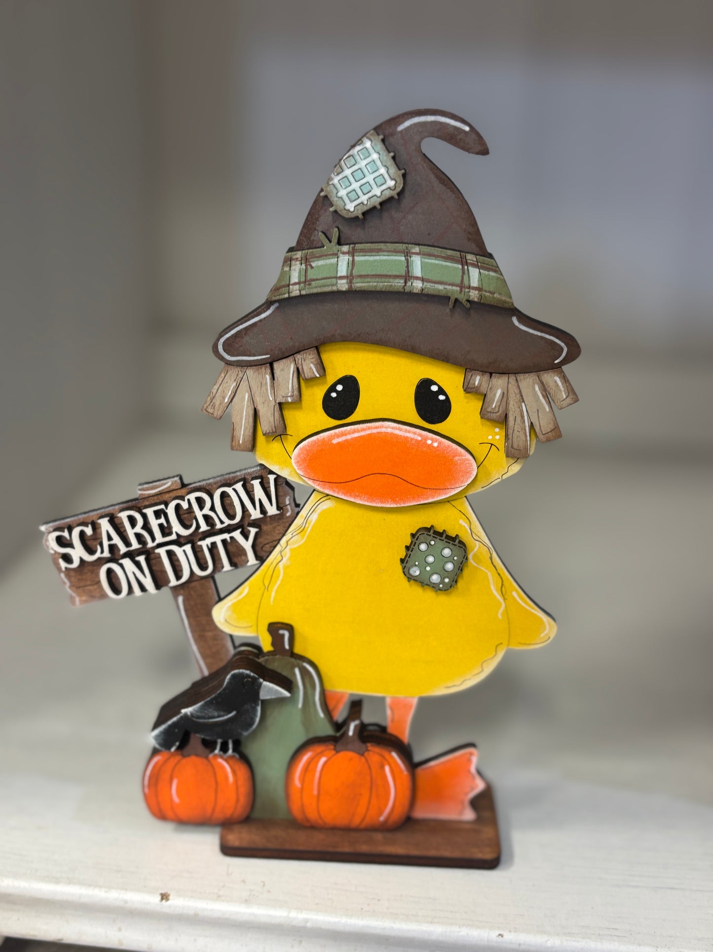 Mini standing highland ducks- fall