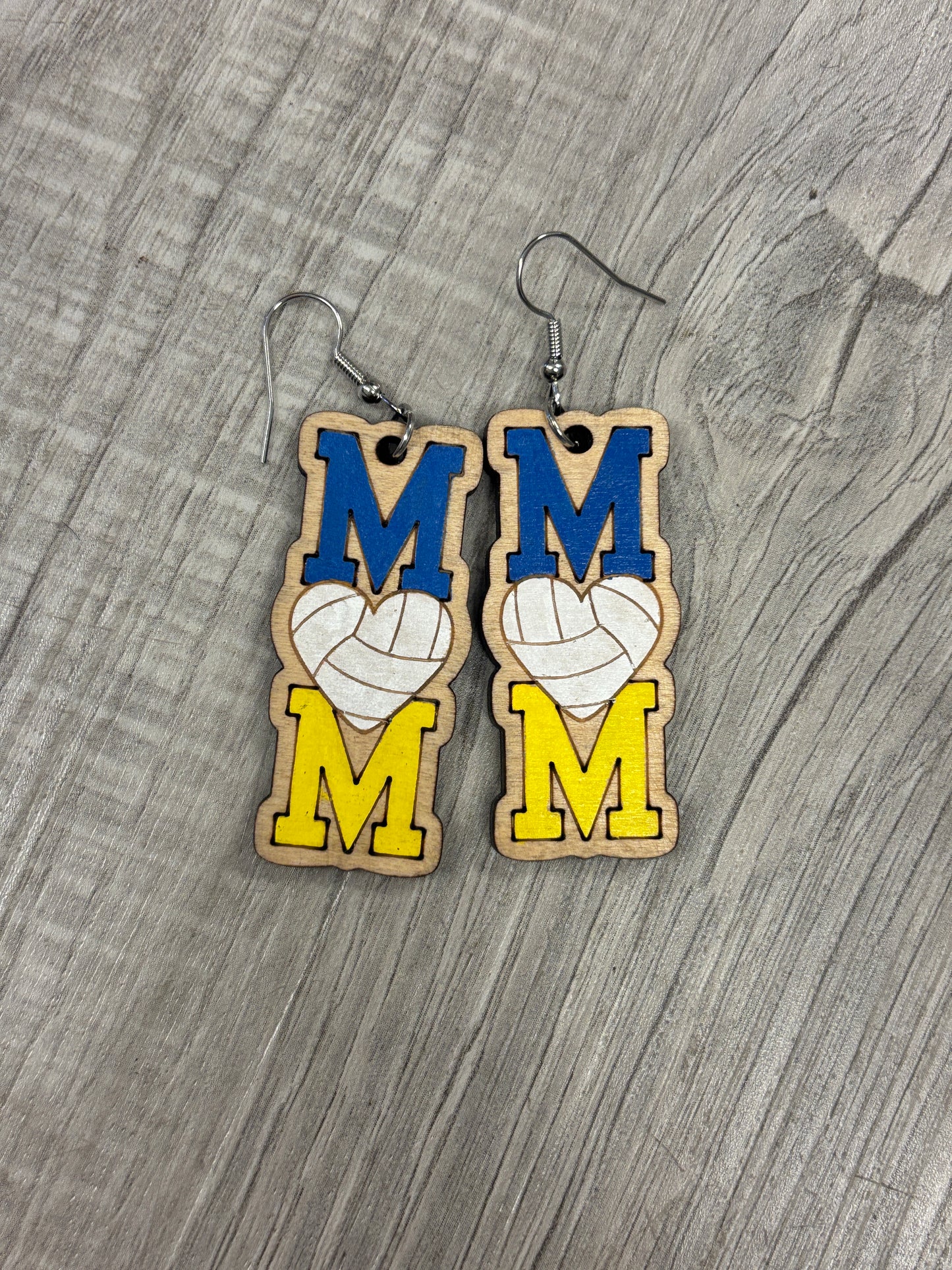 Volleyball earrings