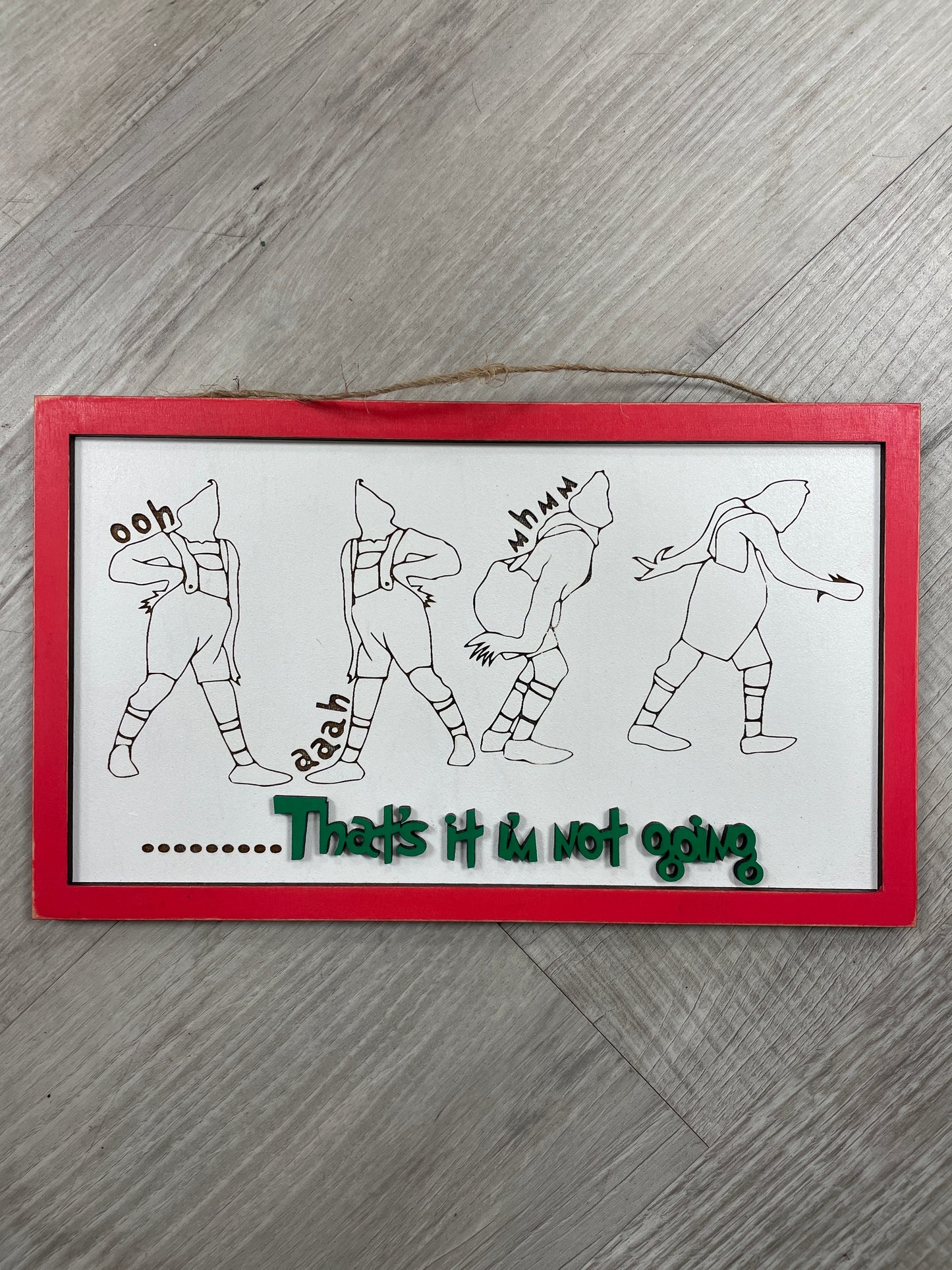 Grinch sign