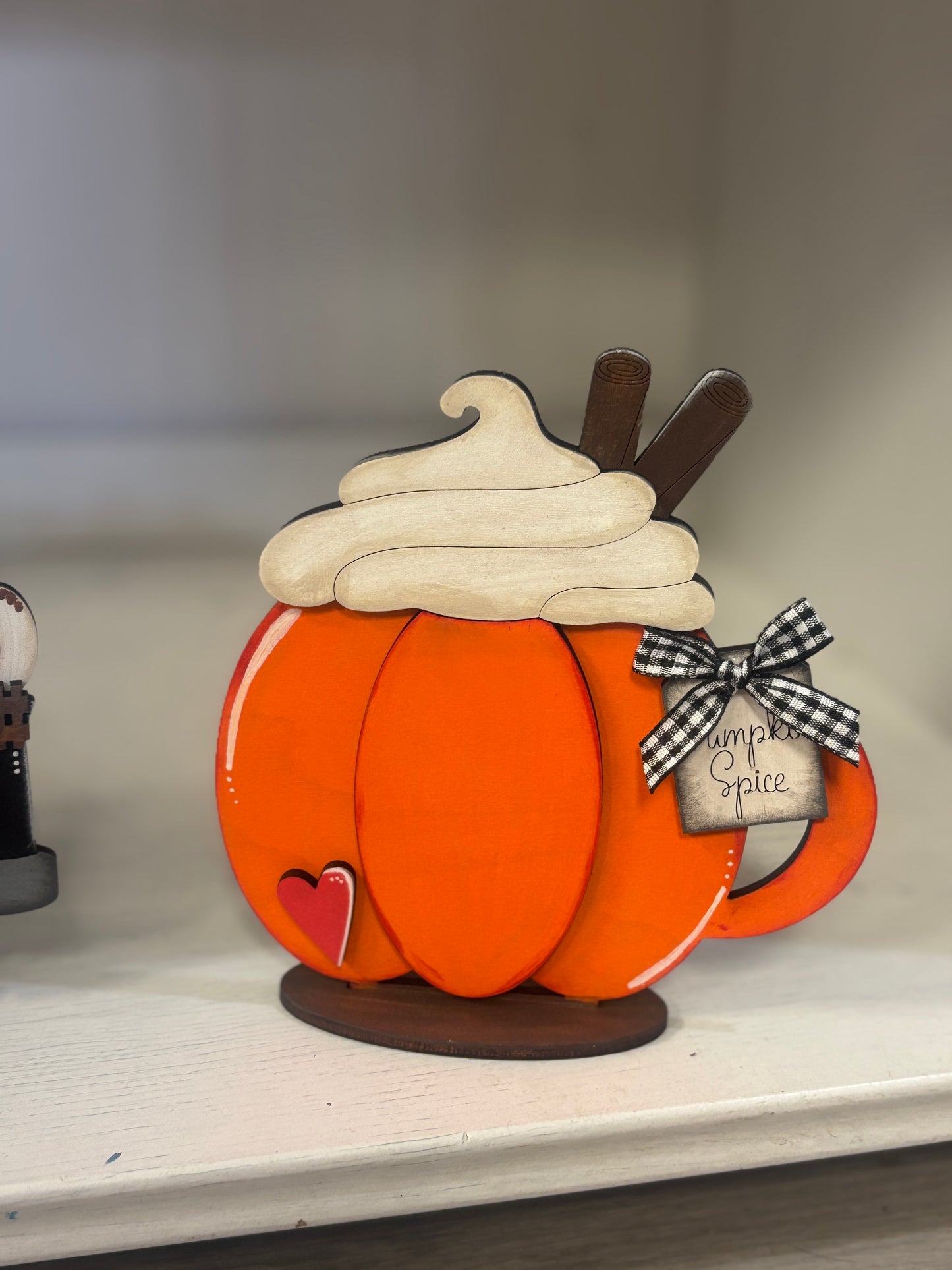 Mini standing fall decor