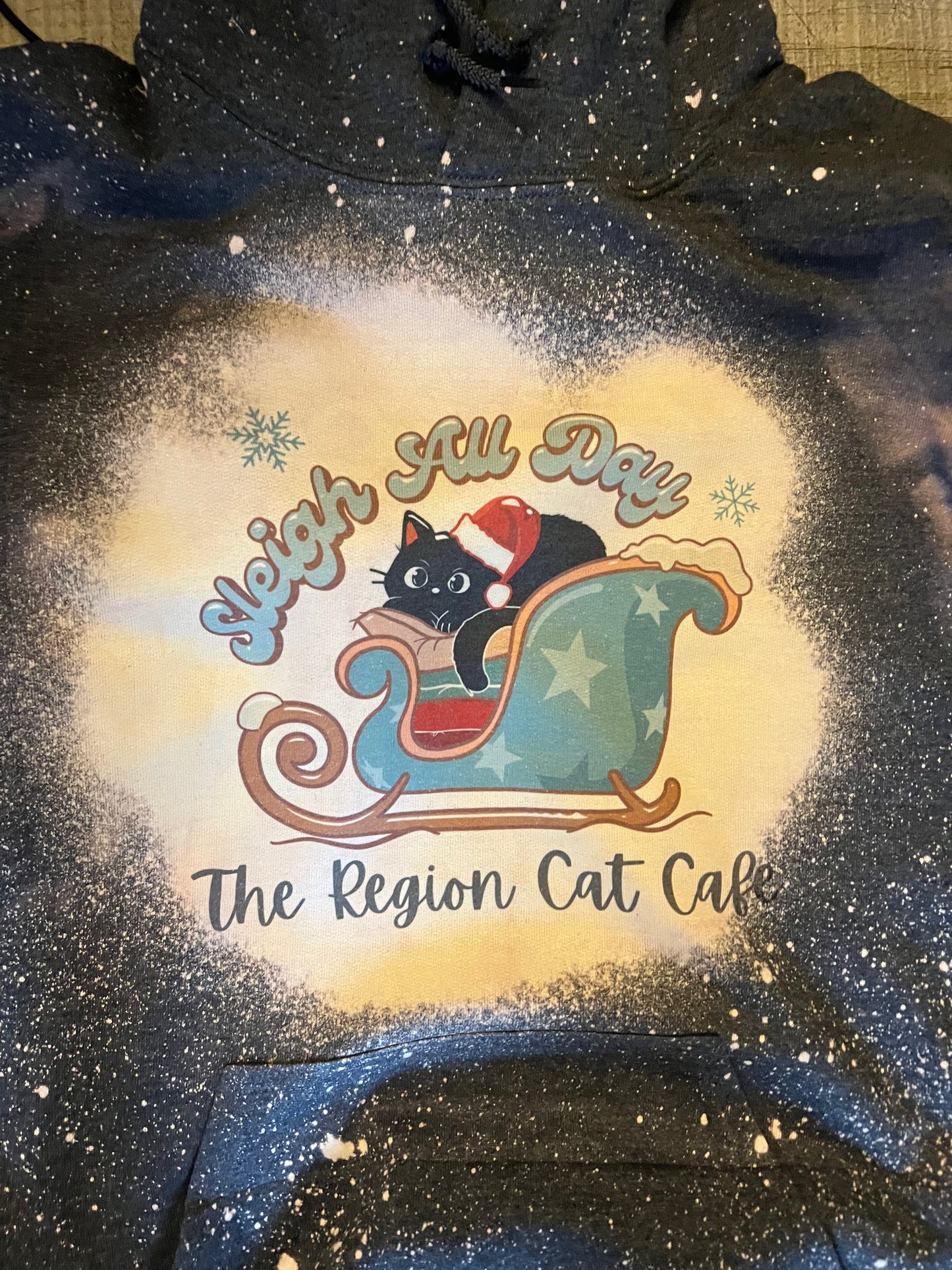 Sleigh all day hooded sweatshirt