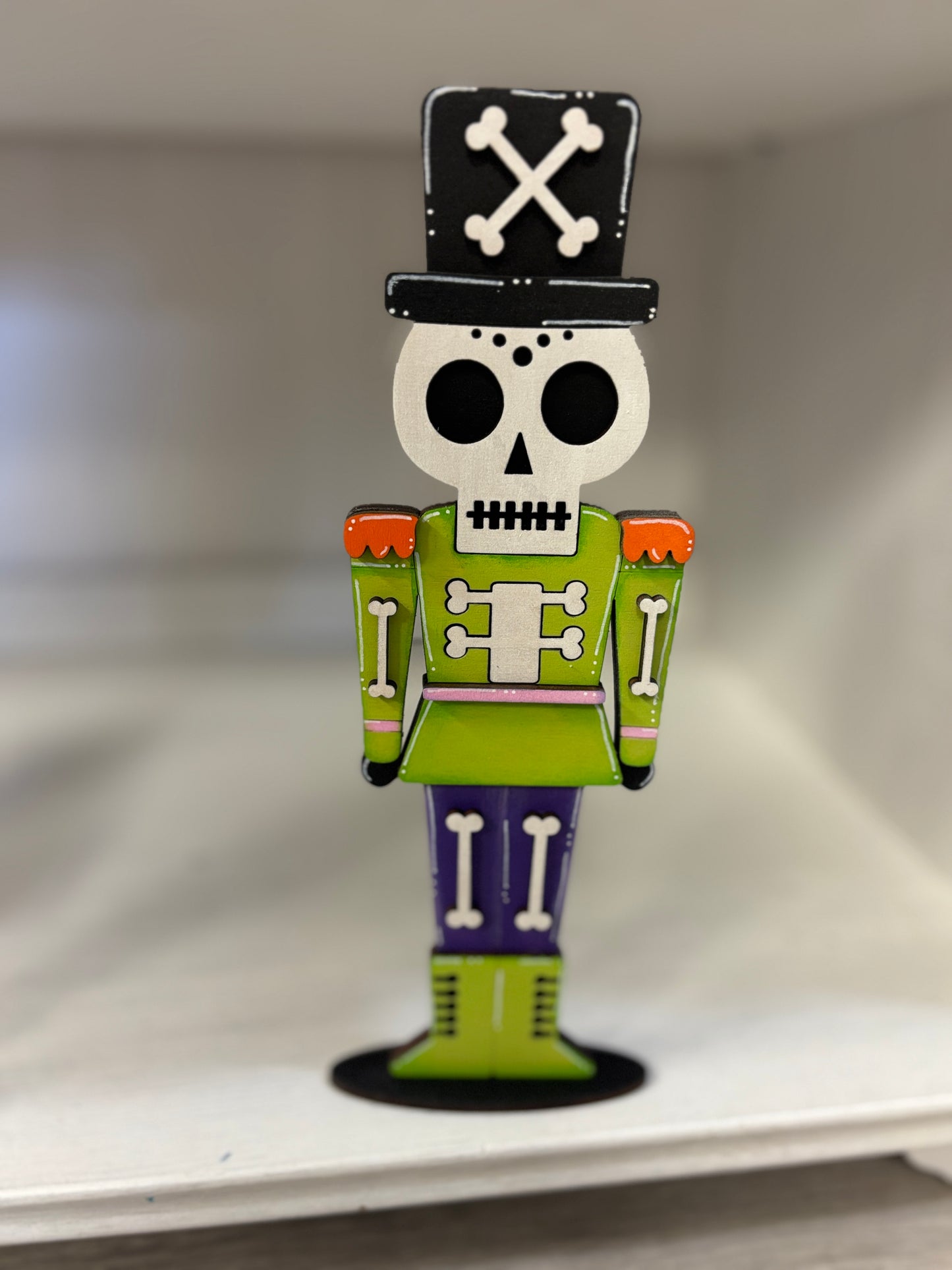 Mini standing Halloween nutcrackers