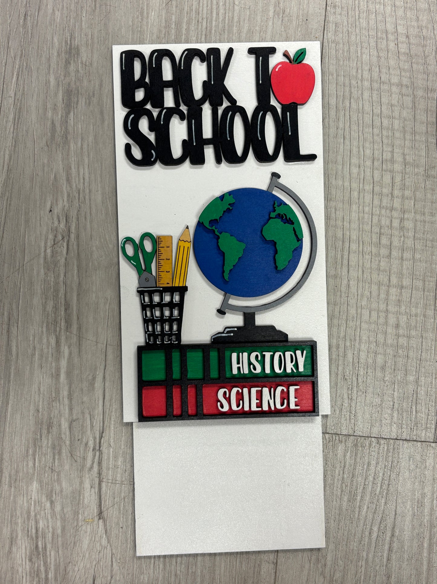 Interchangeable inserts for the Address sign