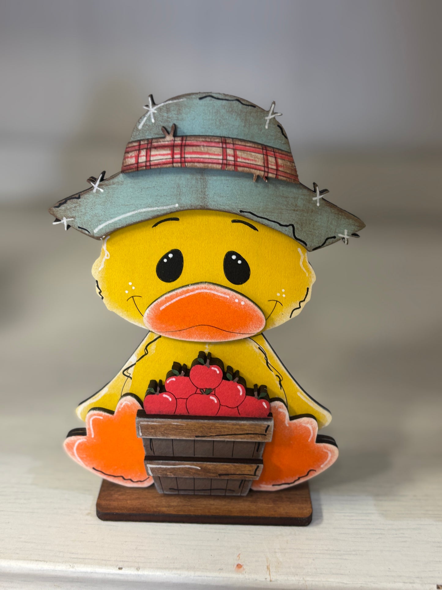 Mini standing highland ducks- fall